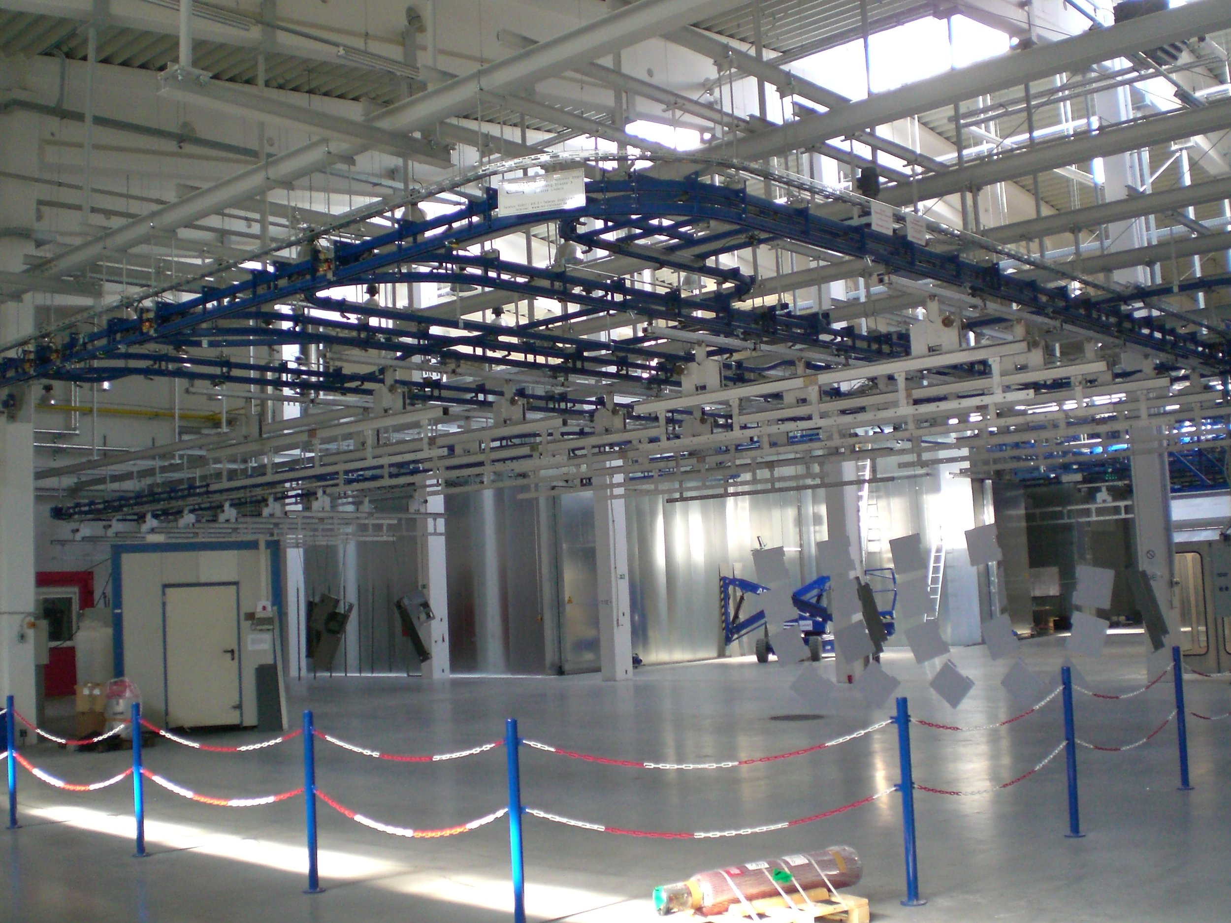 Power & Free PF70 Bahnverlauf