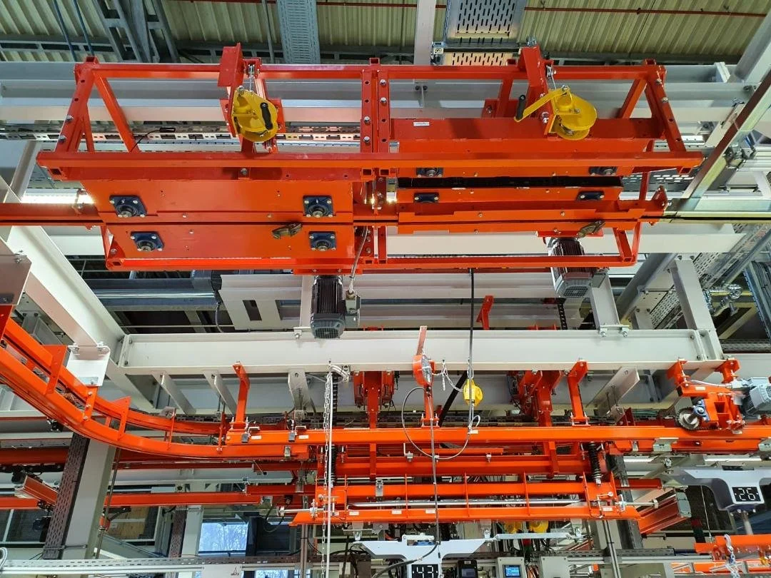 Power & Free PF70 Redundanter Antrieb