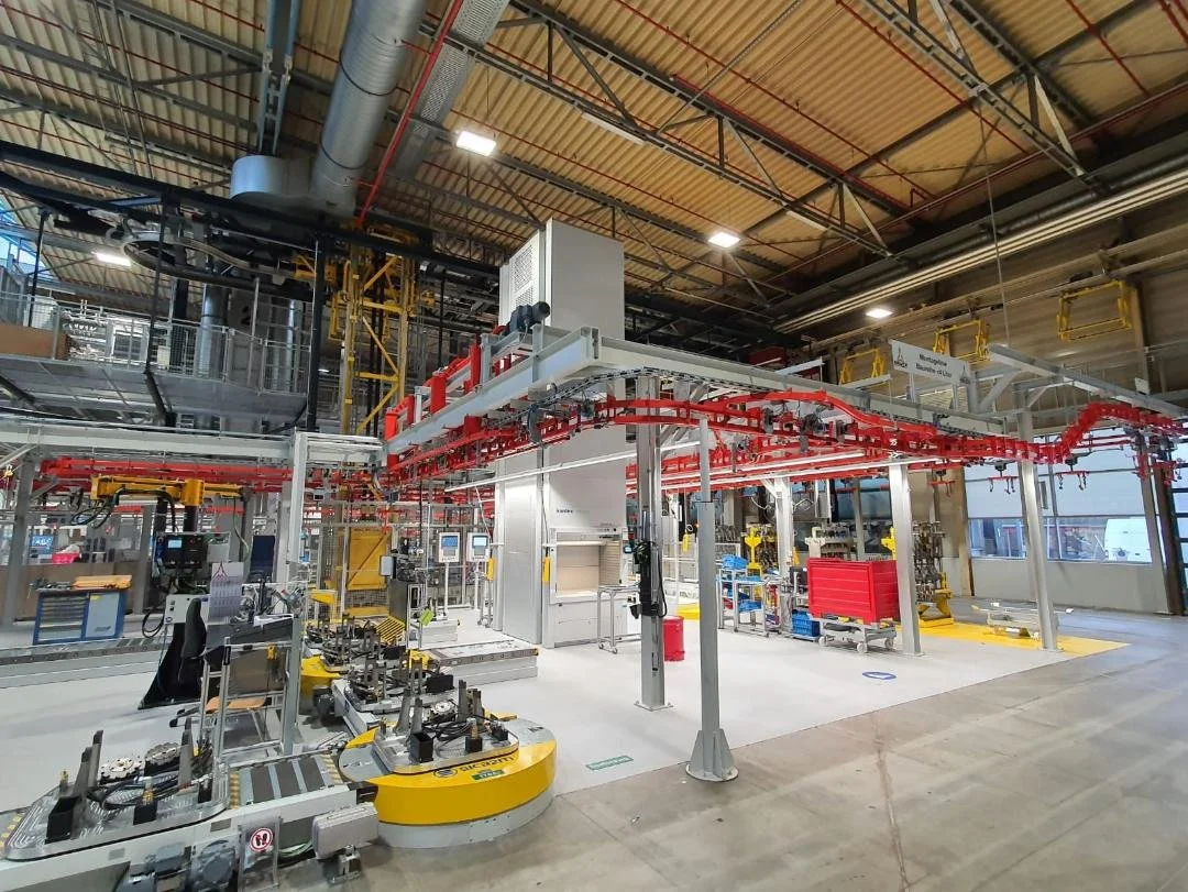 Power & Free PF70 Bahnverlauf