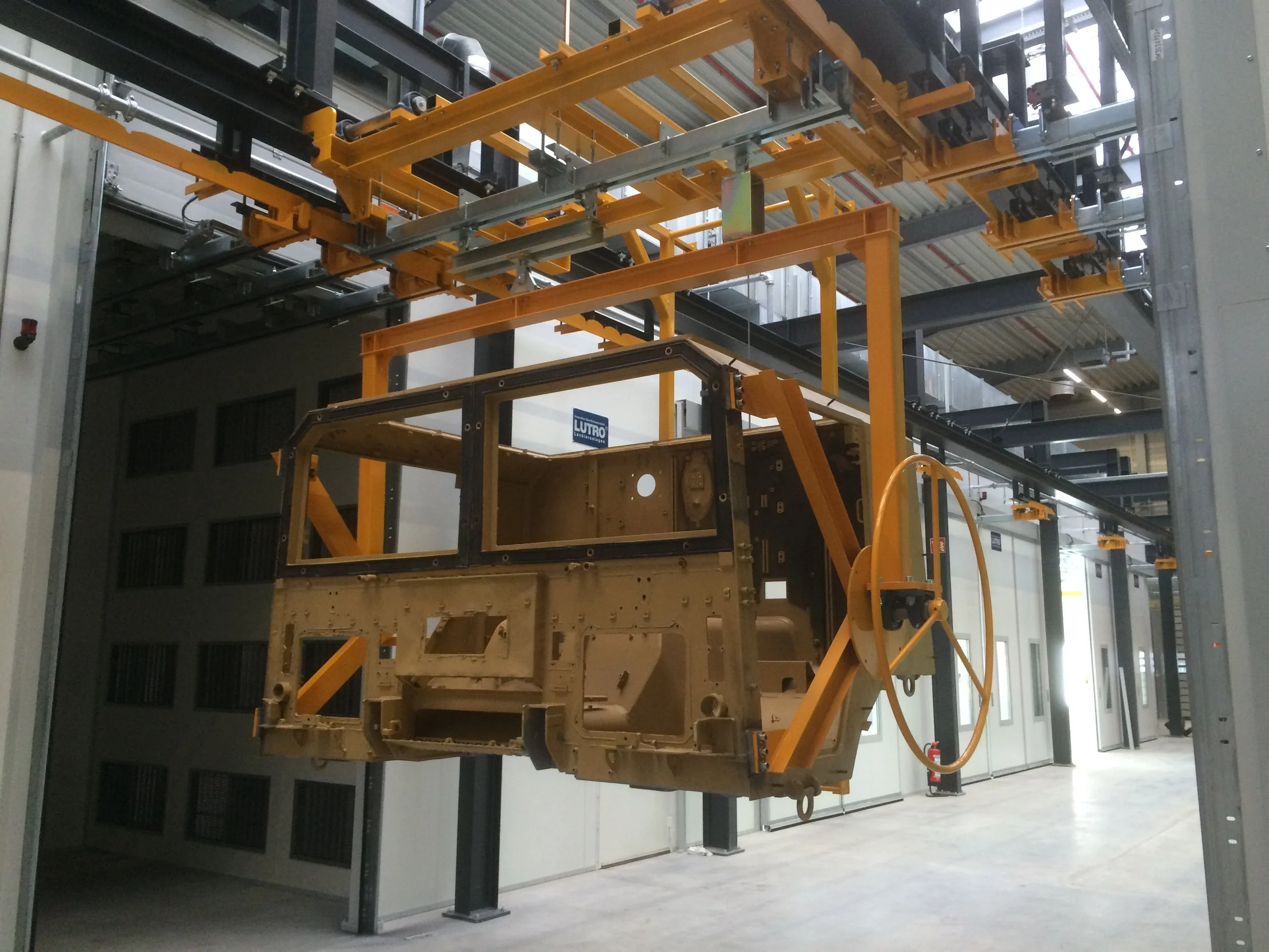 Verschiebebrücke H150 Werkstück