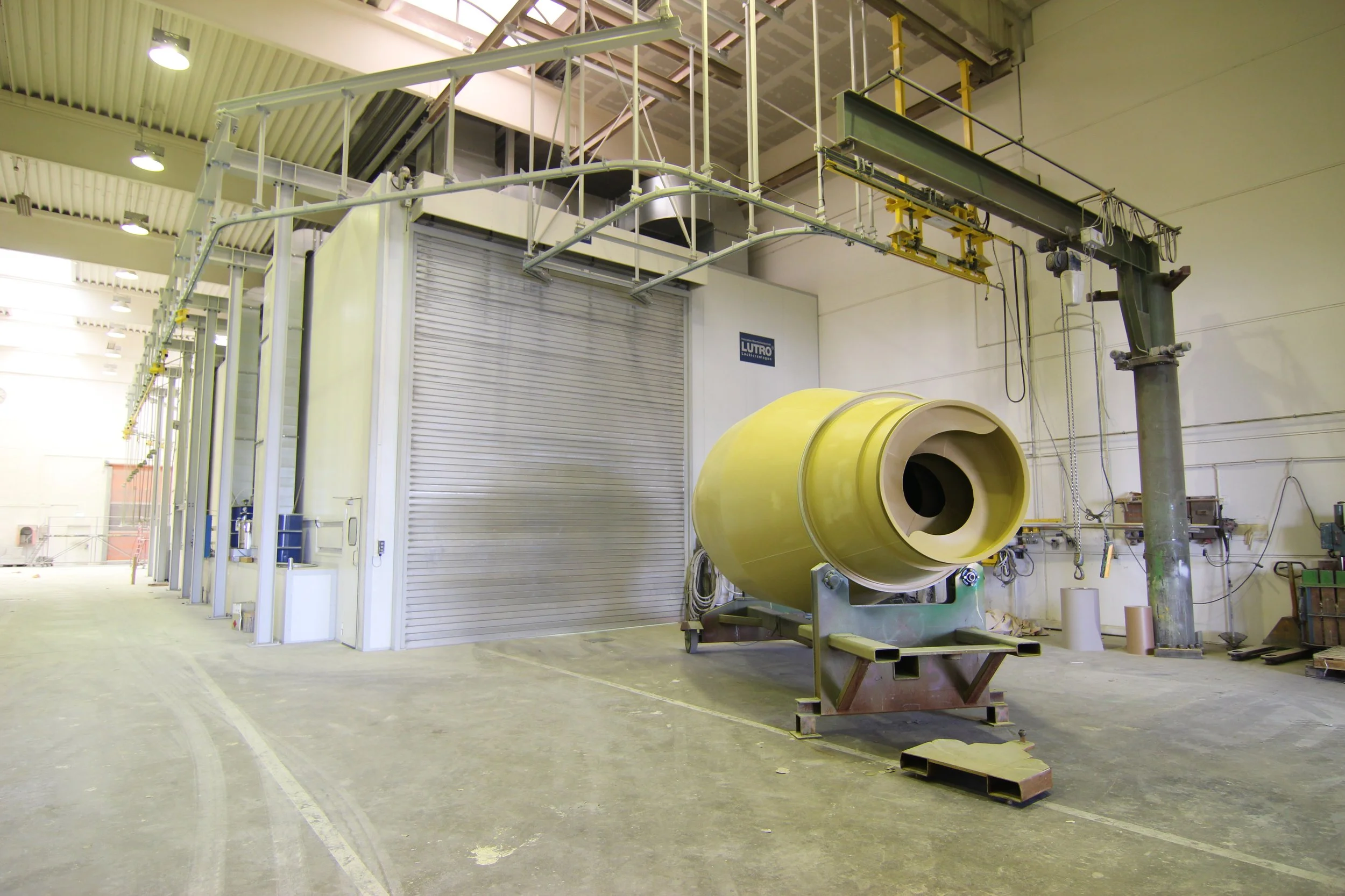 Handhängebahn H100 Hubsenkstation