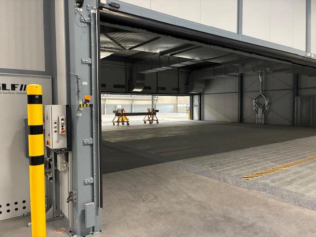 Bodenförderer Plattenbandförderer