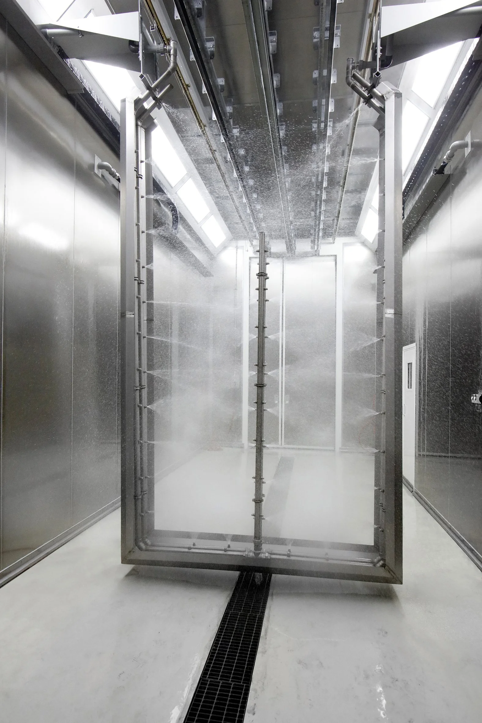 Verschiebebrücke H100 Vorbehandlung