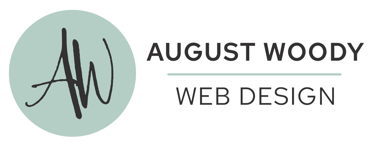 August Woody Web Design Logo