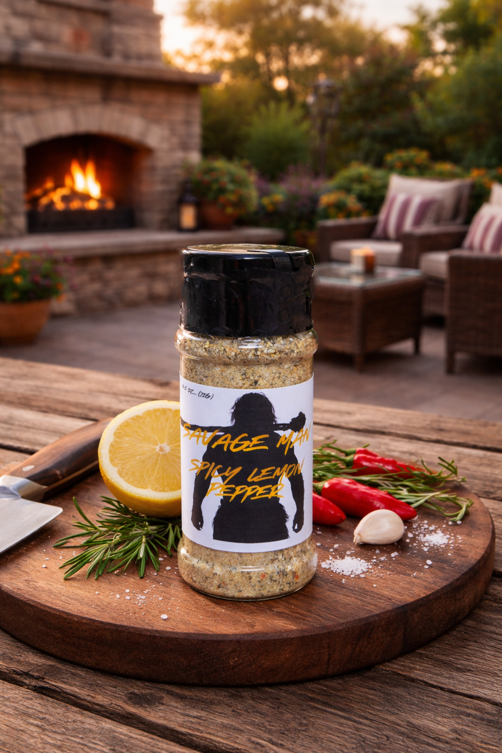 Savage Man Spicy Lemon Pepper