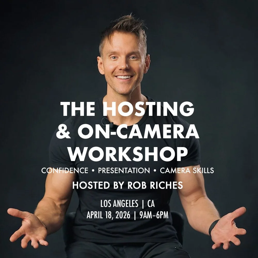 On-Camera Hosting Workshop – Deposit