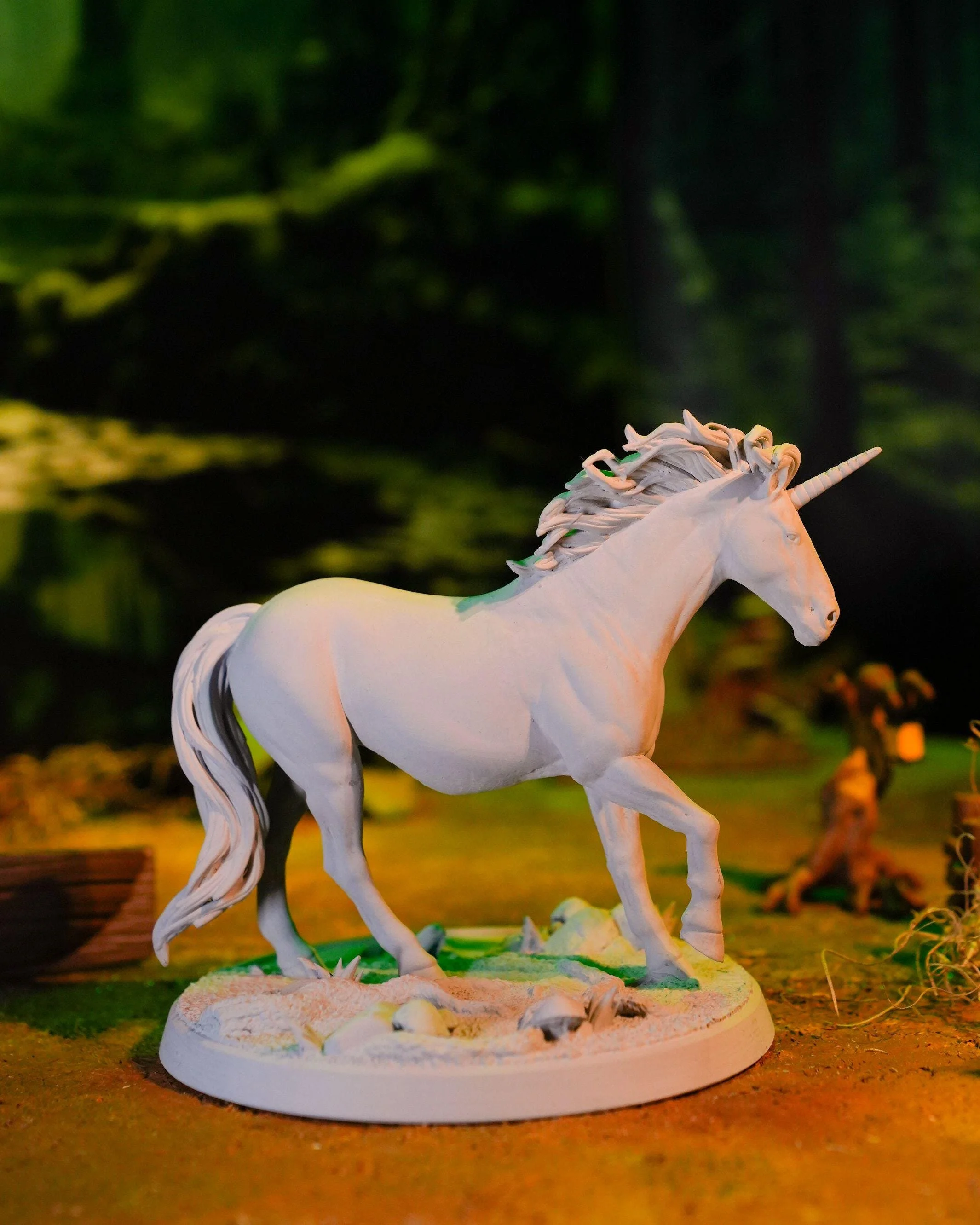 Unicorn RPG Model w/ base
