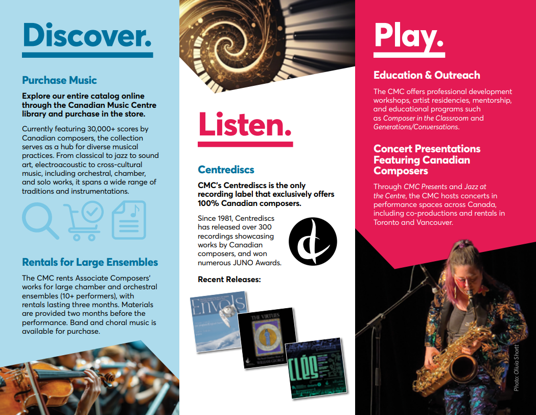 Music Services Pamphlet