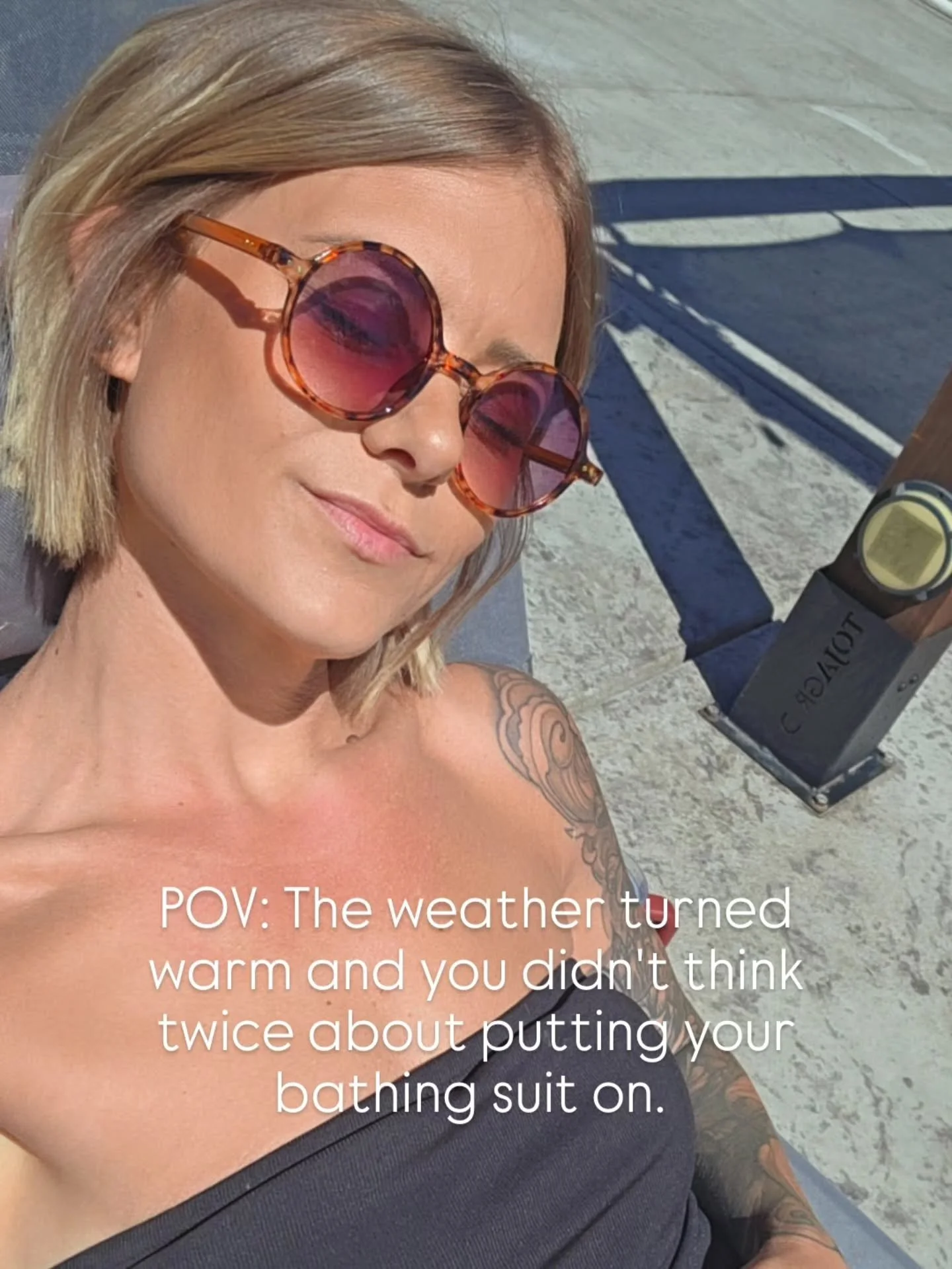 Whether it&rsquo;s the weight, the scars, the stretch marks, the cellulite, the acne, the dimples&mdash;or anything that&rsquo;s made you feel like hiding&hellip; you deserve to experience your life fully, not from the sidelines.

And it&rsquo;s also