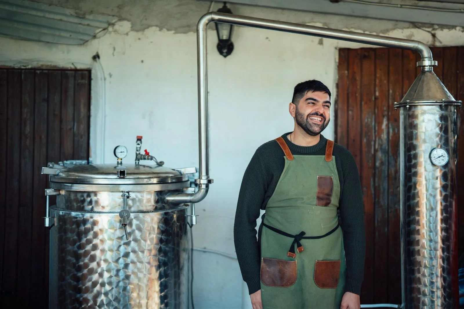 Essential oil distillation