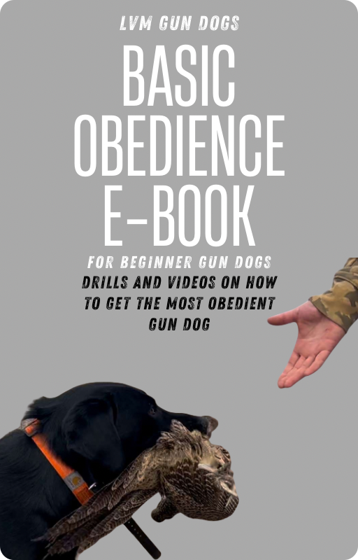 E-Book for Beginner Gun Dogs (Basic Obedience)