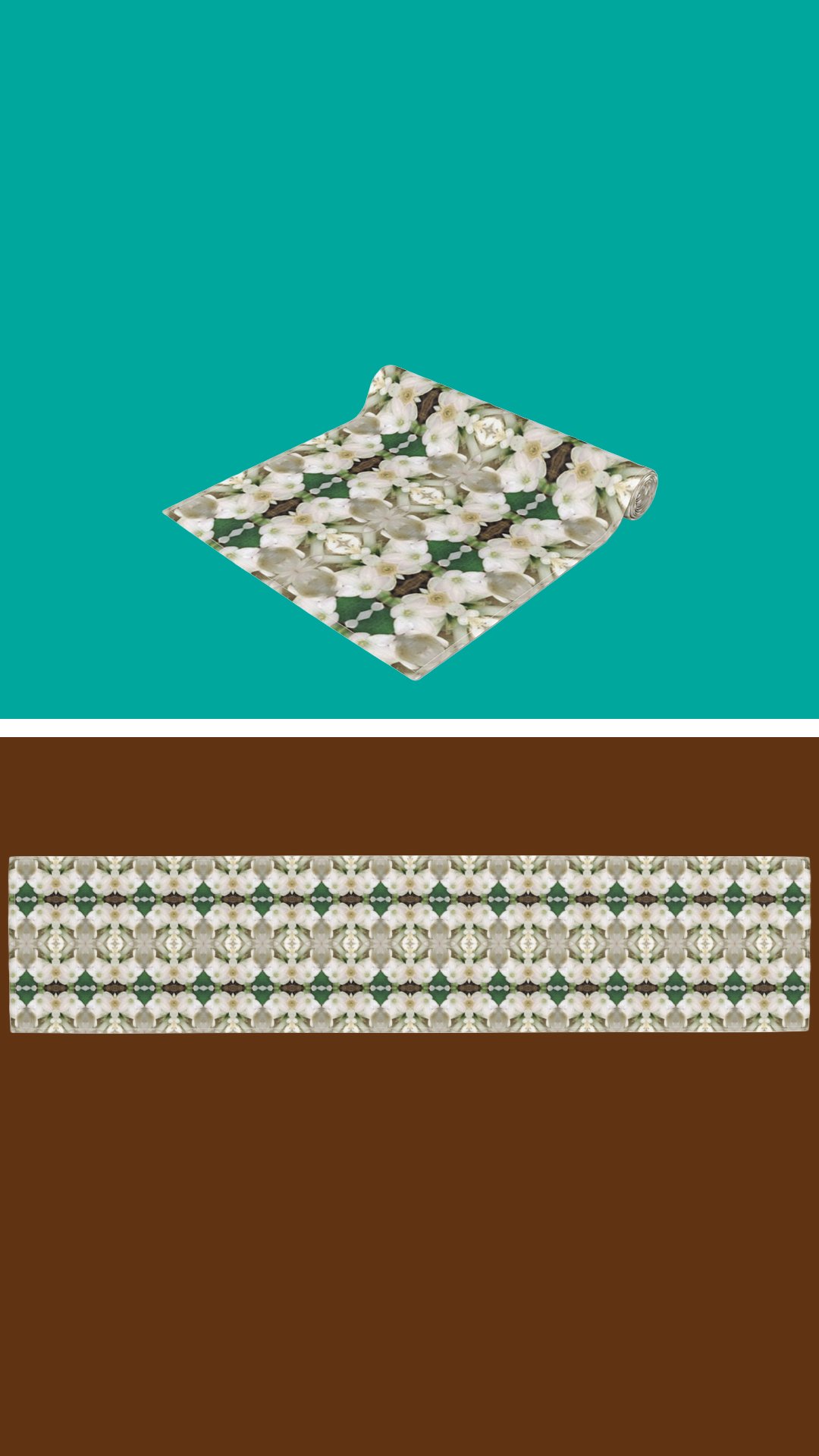 Symmagery Trailing Arbutis b Table Runner