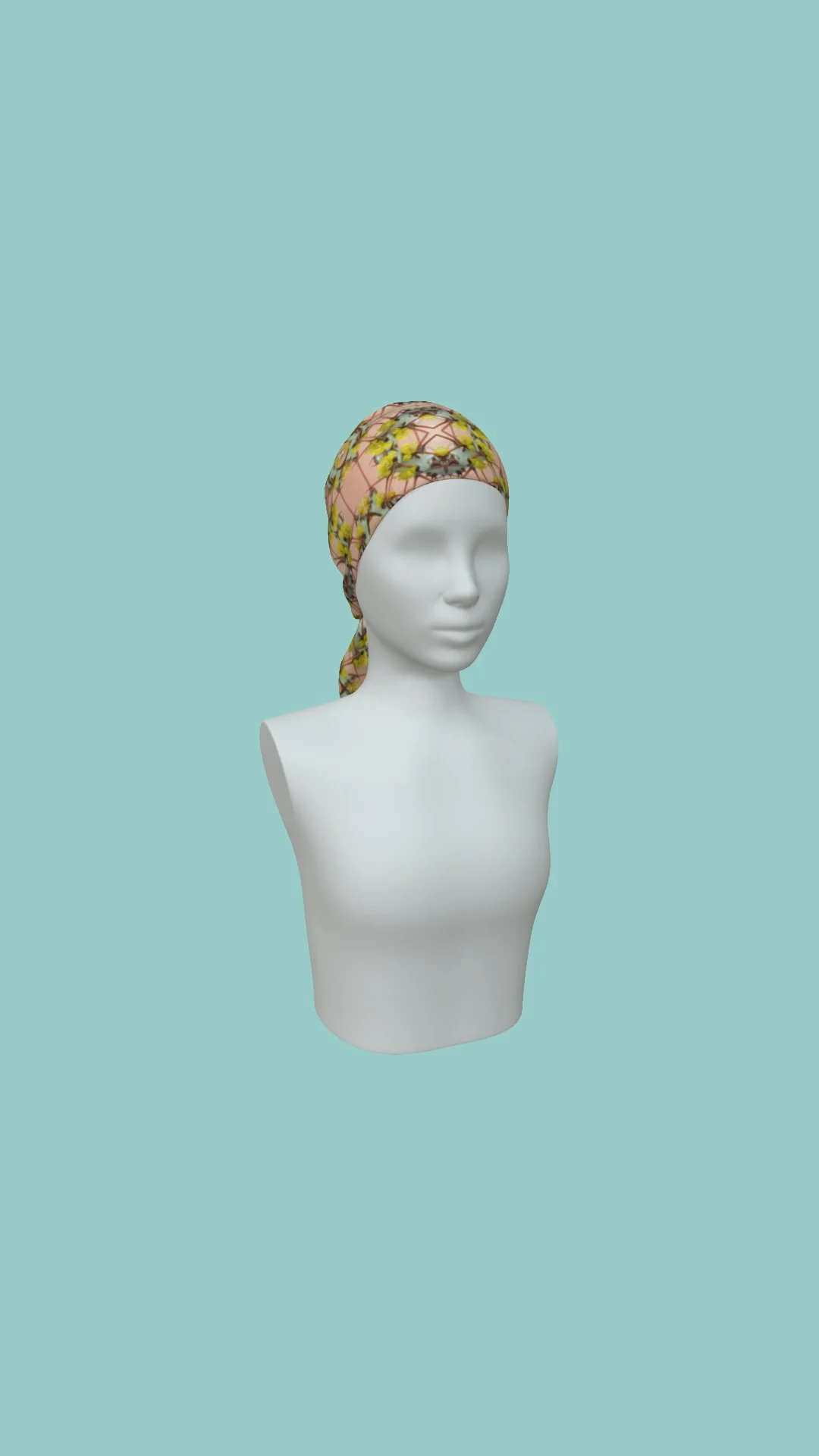 Symmagery Pink Euphorbia Cactus Scarf