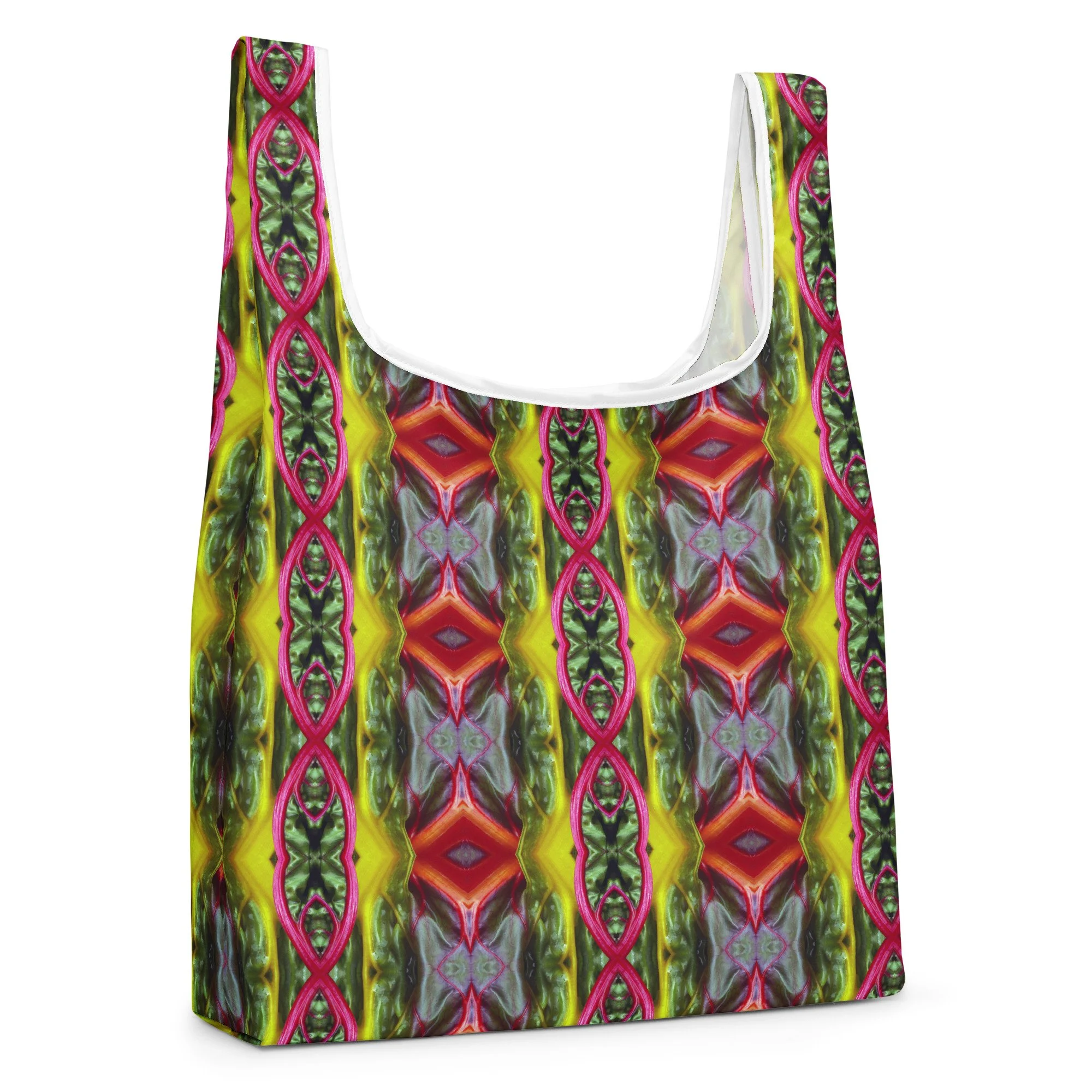 Symmagery Rainbow Chard Shopping bag