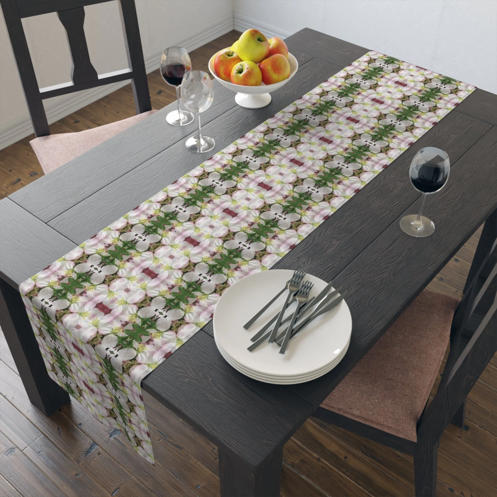 Symmagery Apple Blossom Table Runner