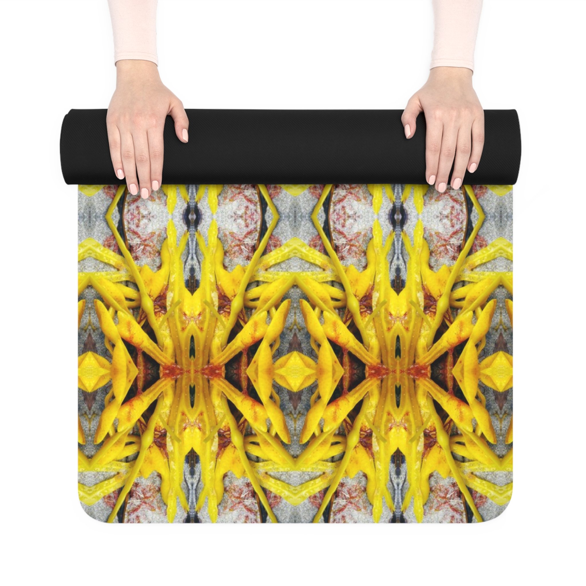 Symmagery Golden Seaweed Eco-Friendly Rubber Yoga Mat
