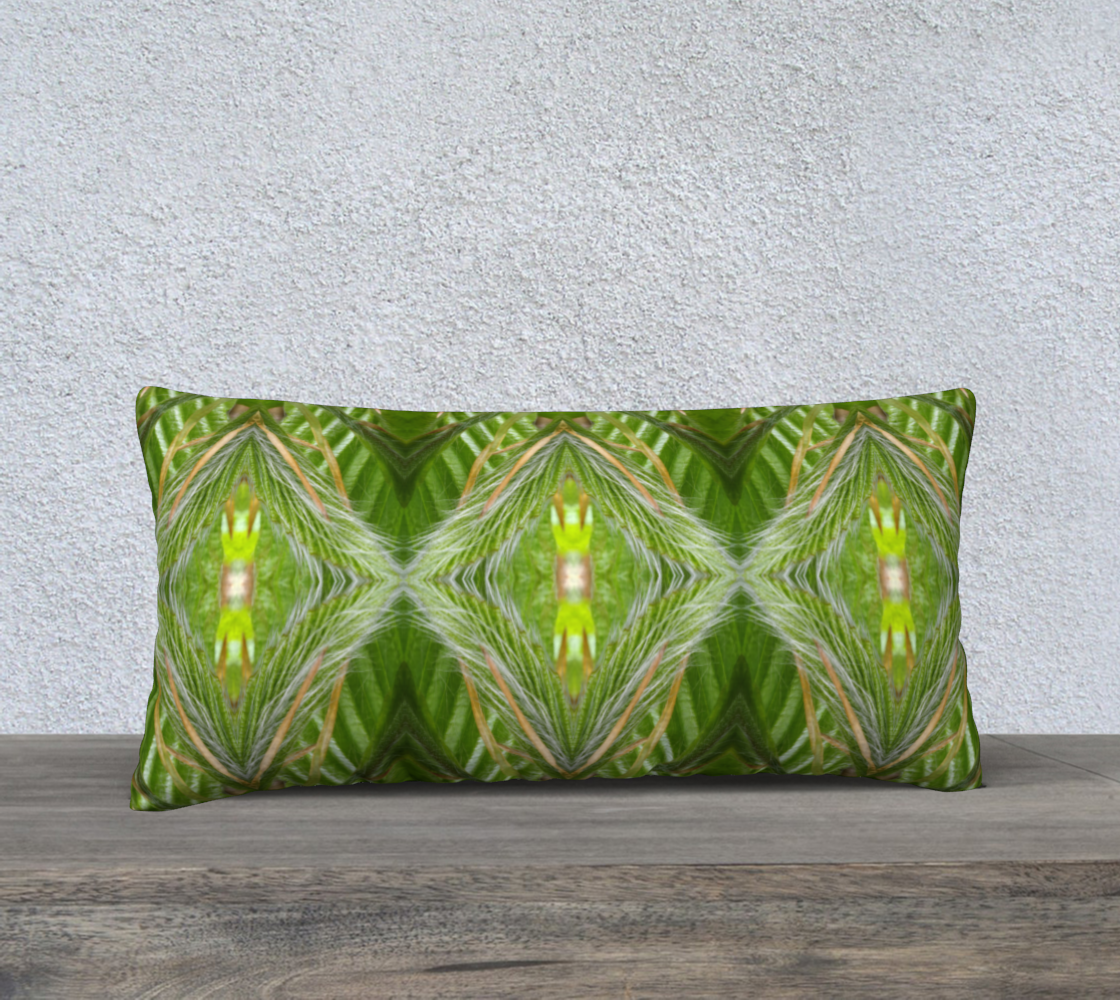 Symmagery Baby Beech Leaves Velveteen Pillow Case