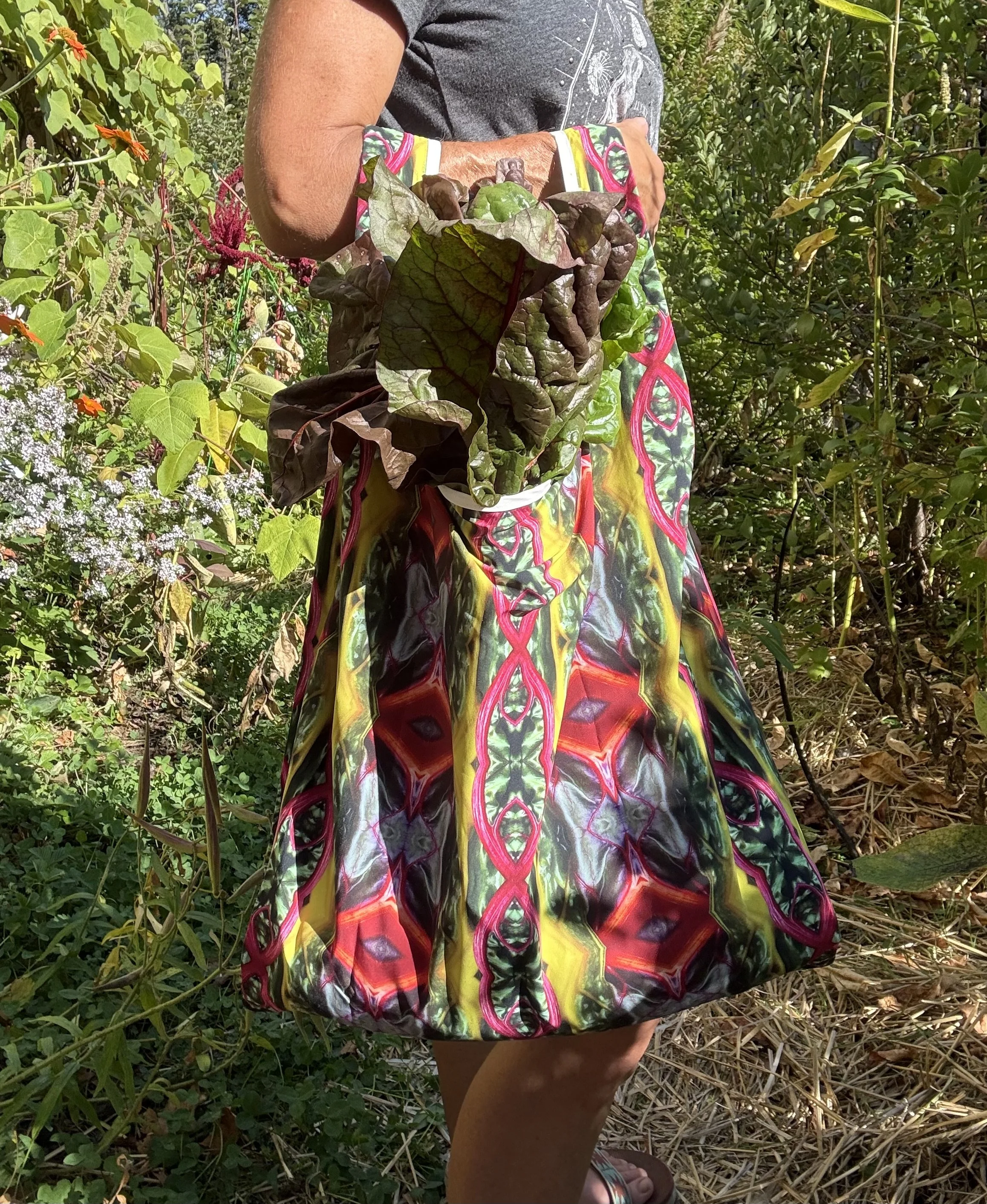 Symmagery Rainbow Chard Shopping bag
