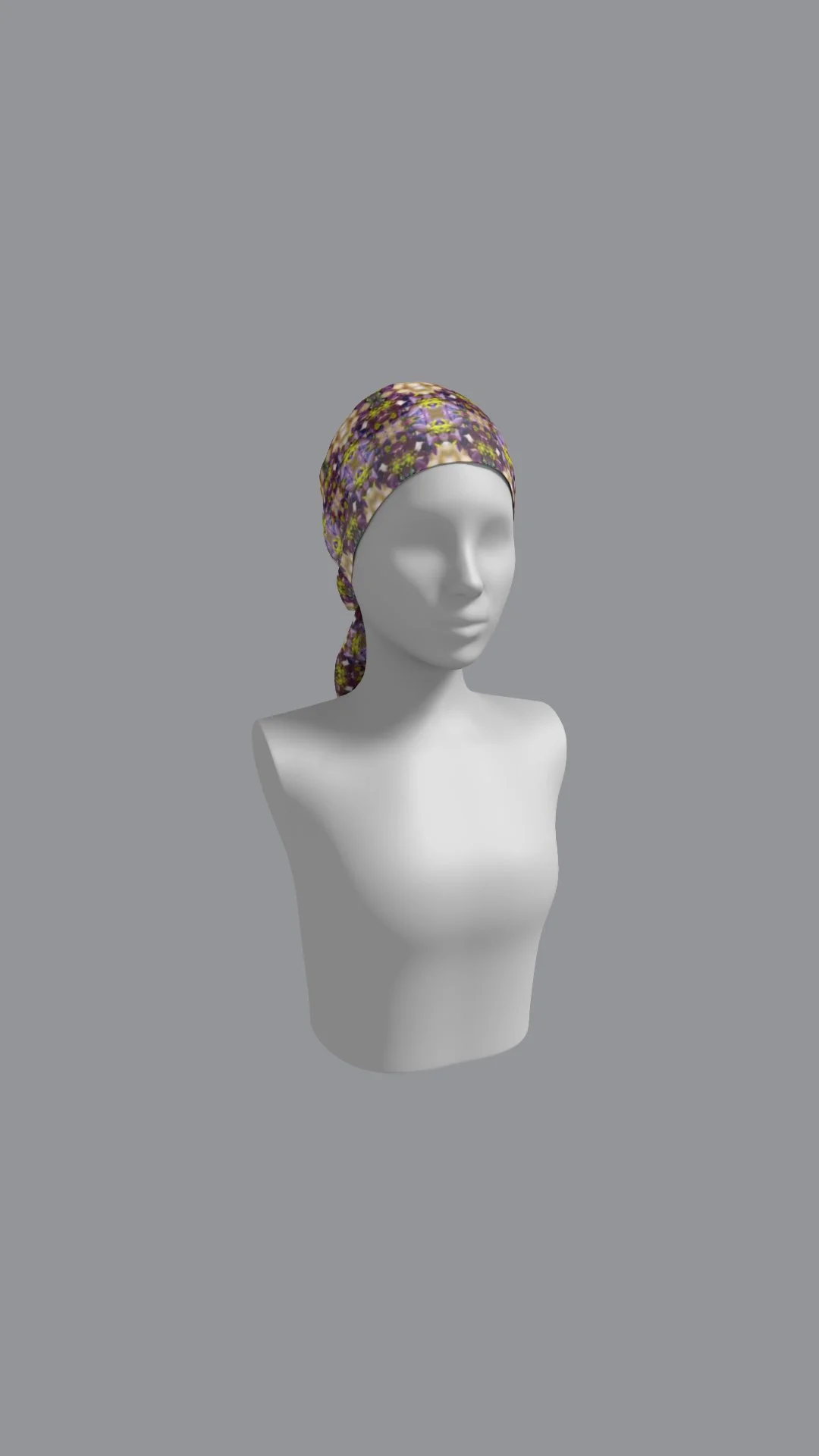Blue Cohosh Silk Scarf