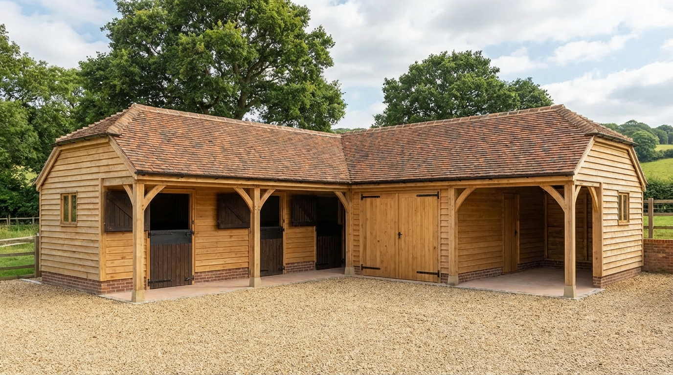 James Alexander Oak Buildings - Stables