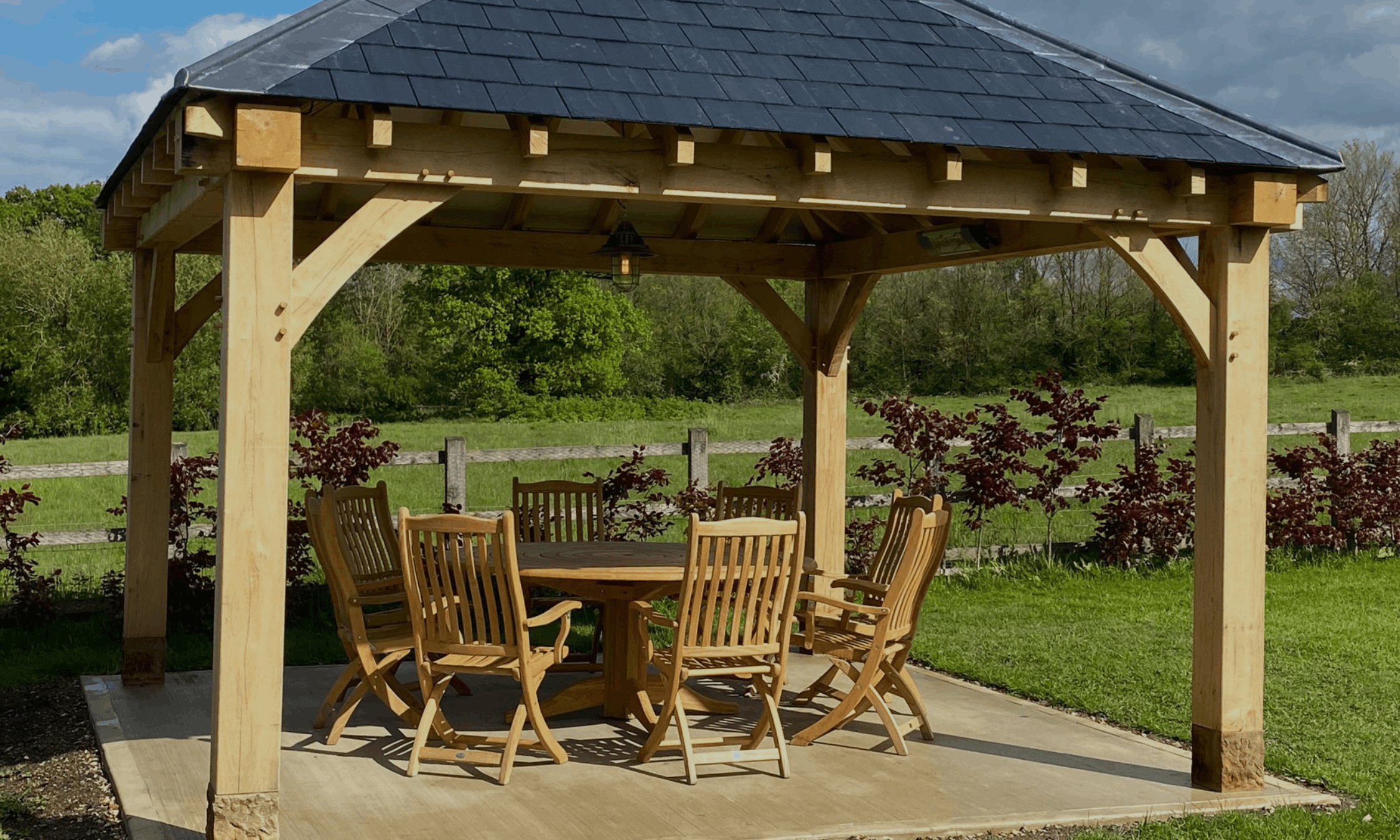 James Alexander Oak Buildings - Pergolas