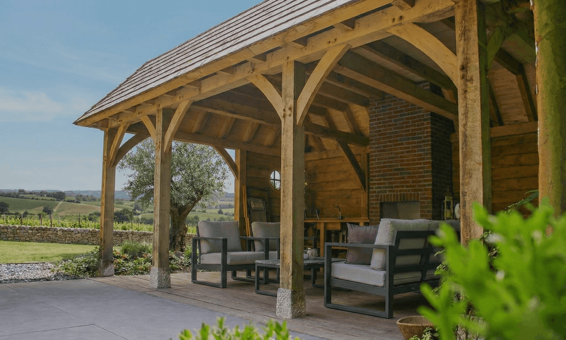 James Alexander Oak Buildings - Pergolas