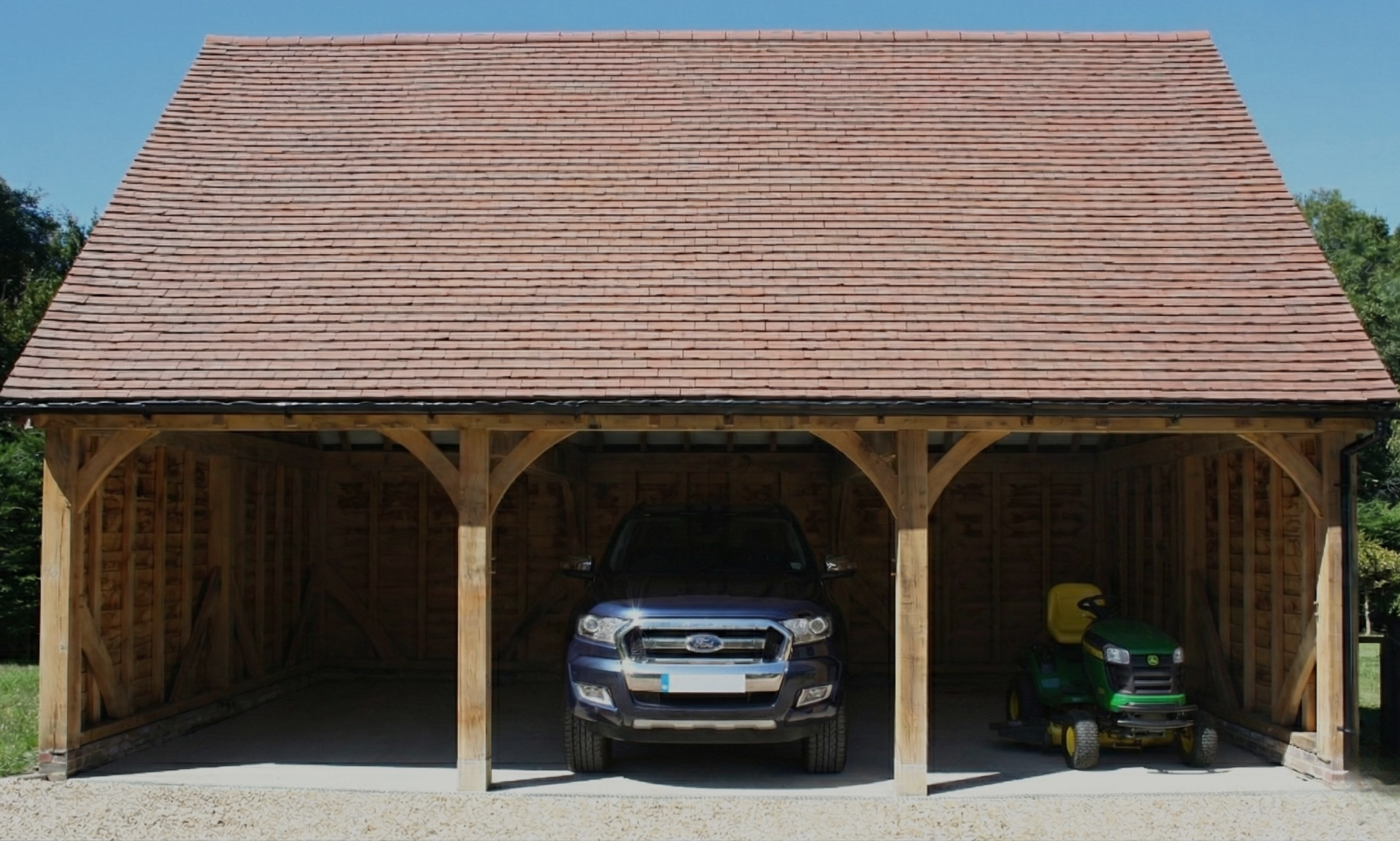 James Alexander Oak Building - Single Story Garage