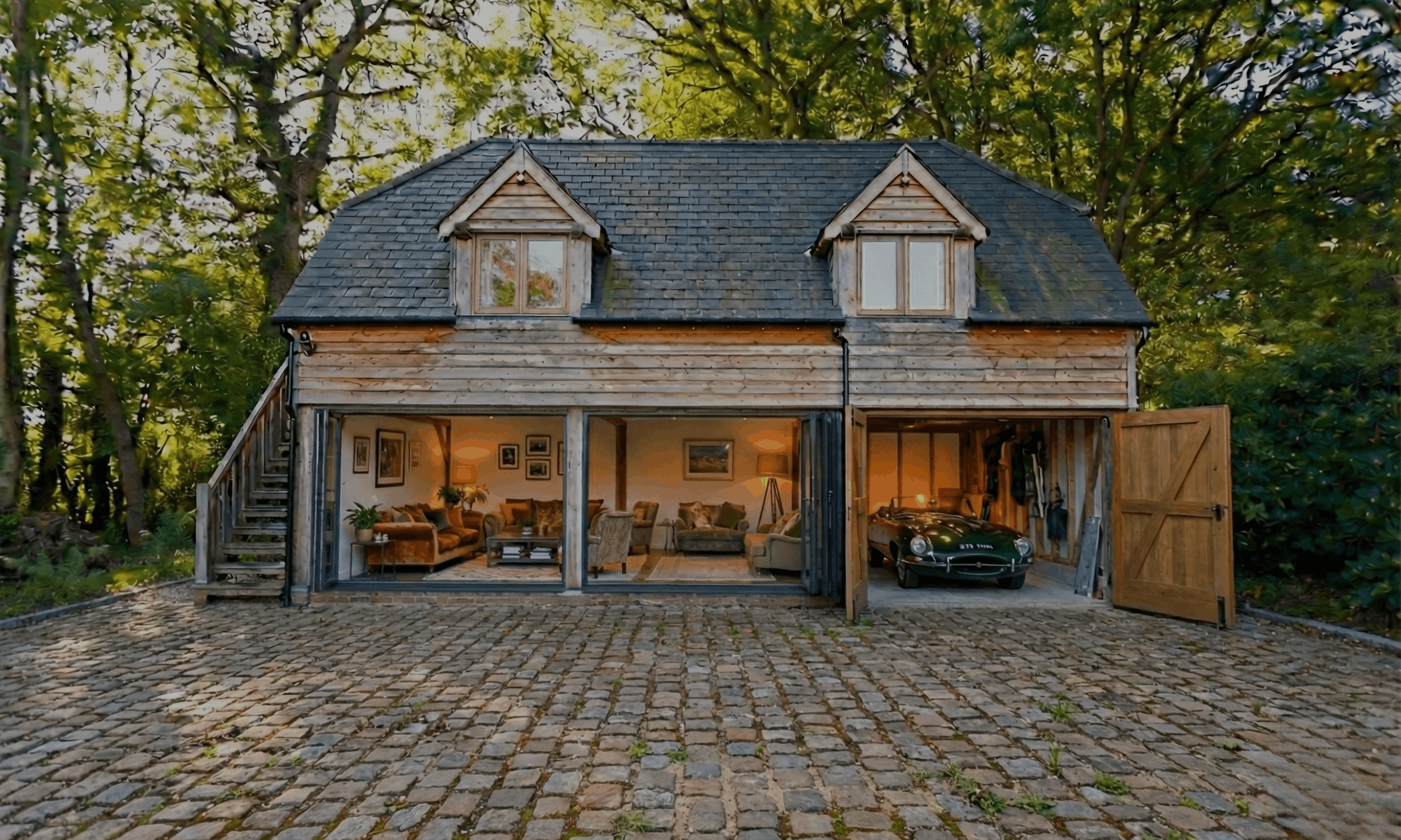 James Alexander Oak Buildings - Room Over Garage