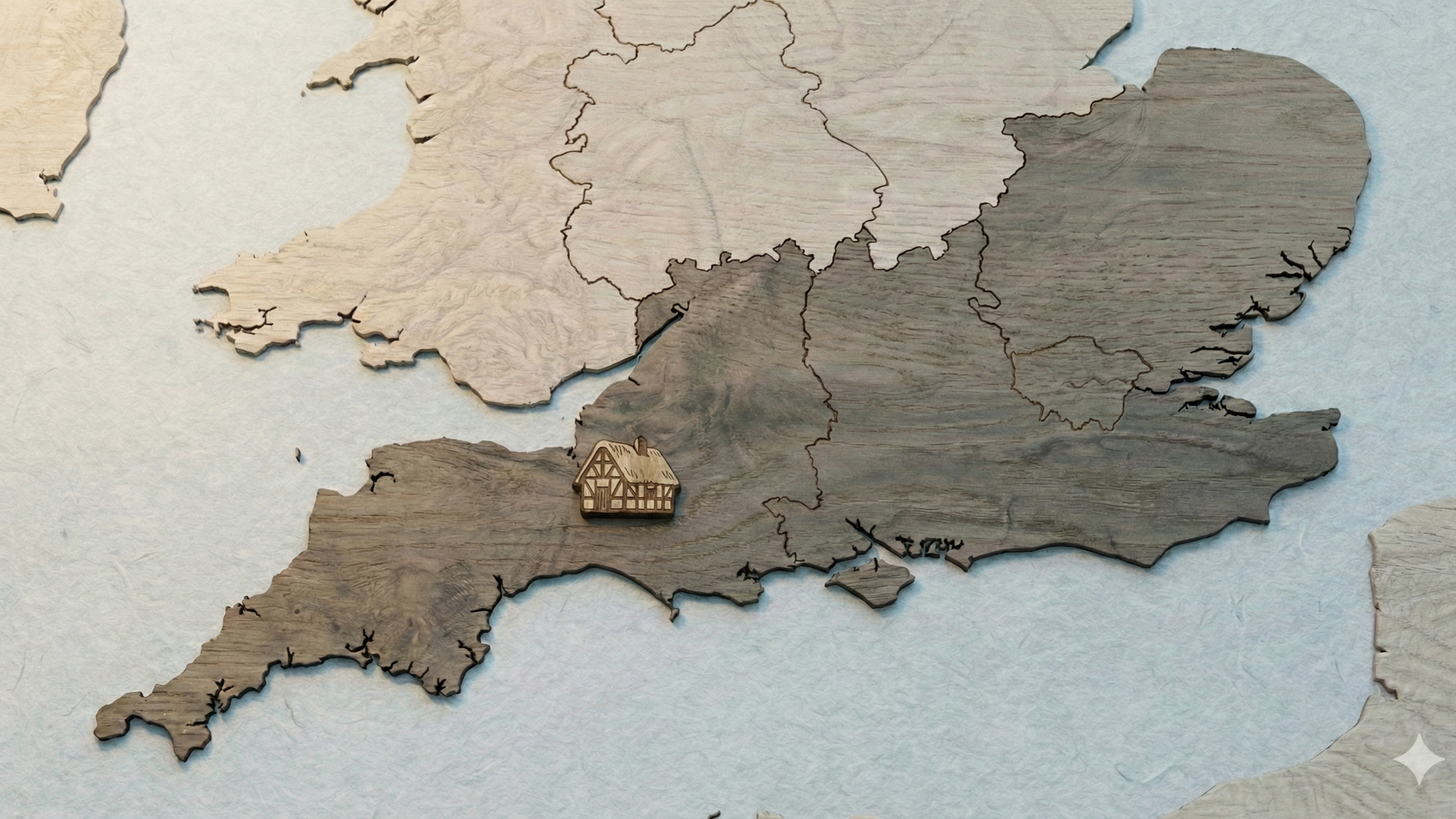 map of the south west of england - areas we cover - james alexander oak buildings