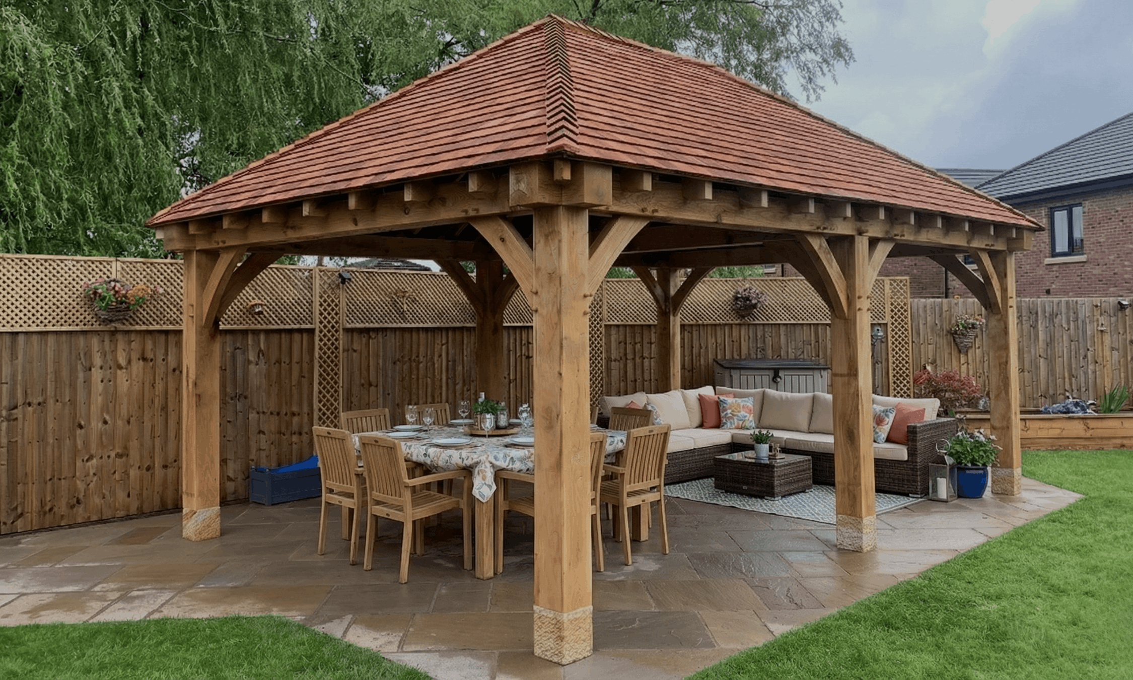 James Alexander Oak Buildings - Pergolas