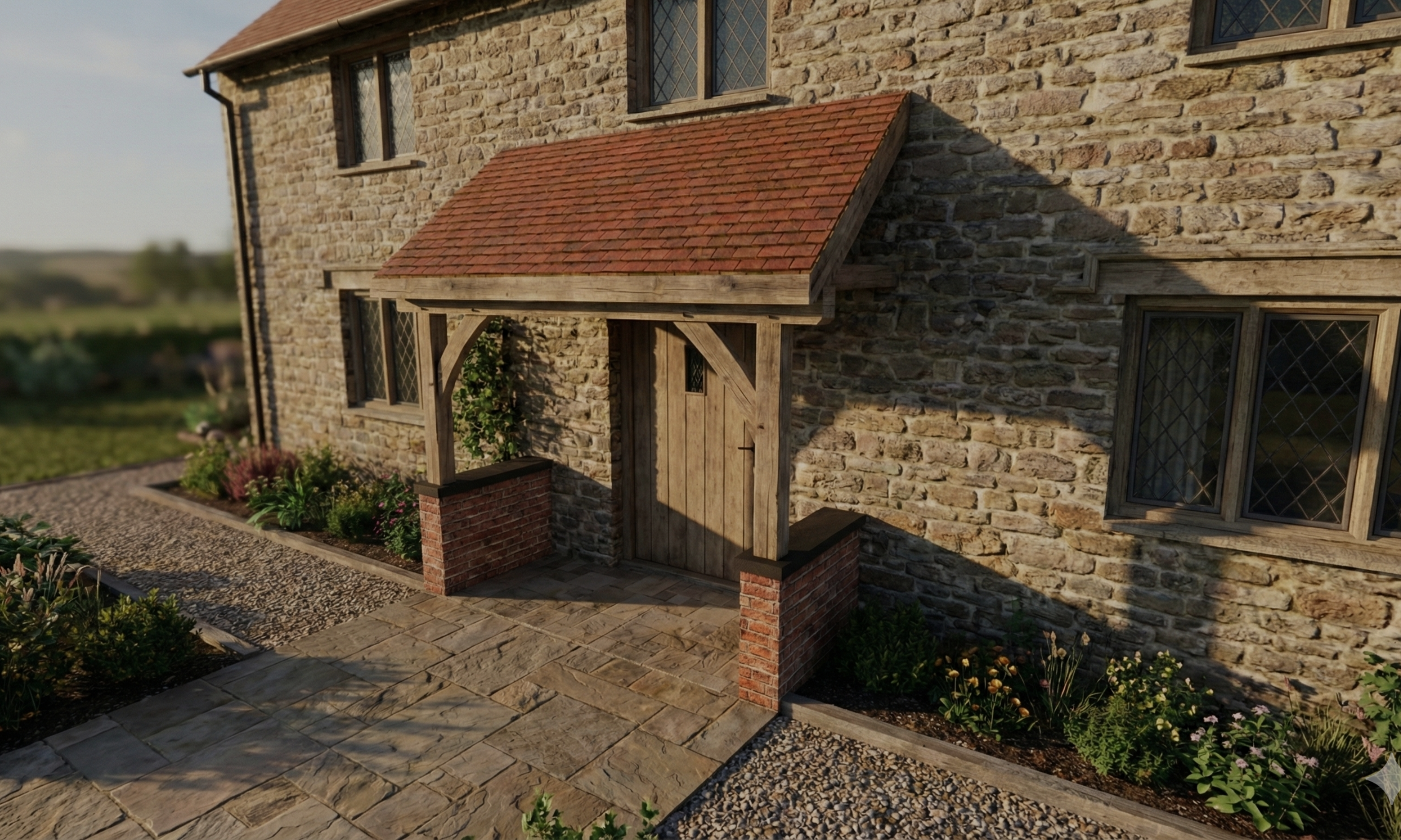 James Alexander Oak Buildings - Porches