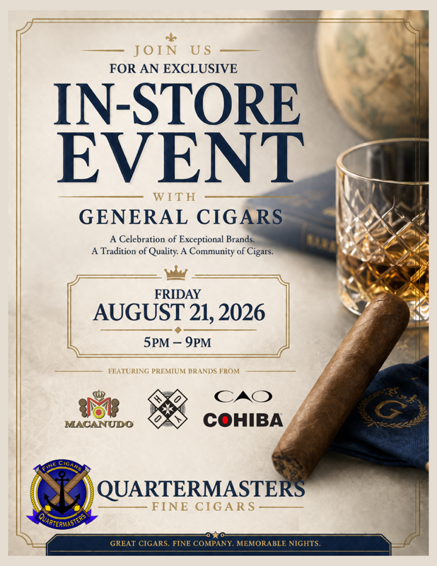 General Cigar Cut & Light Event