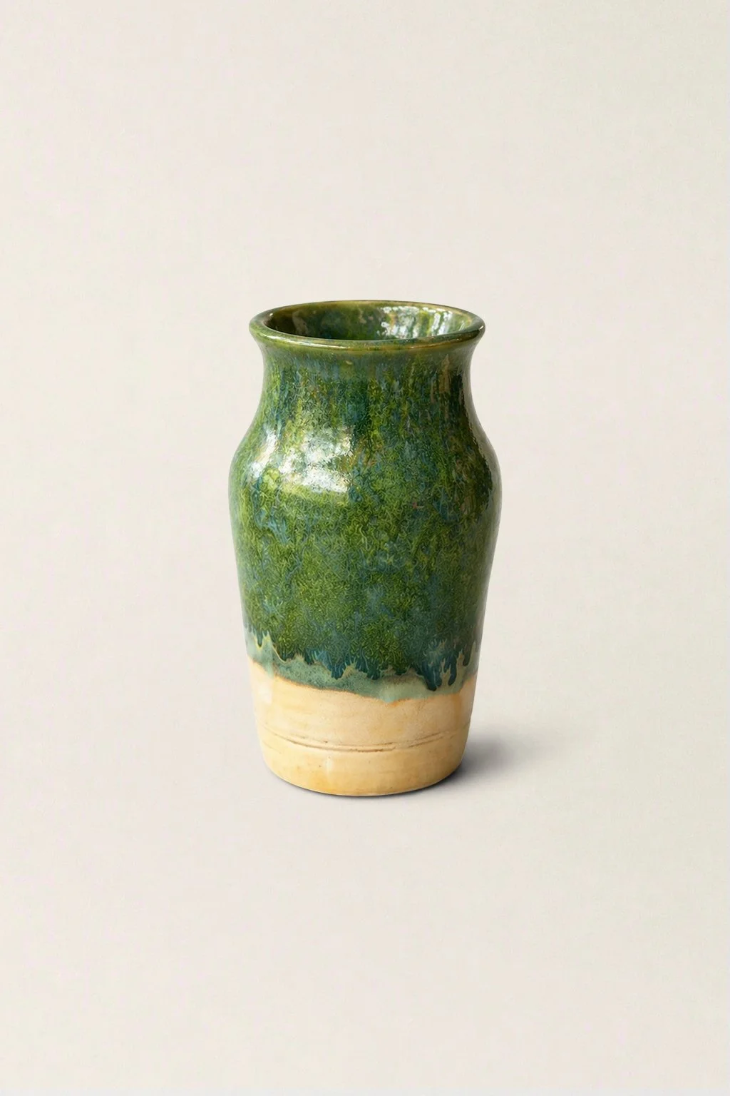 Green Honey Break Vase 2