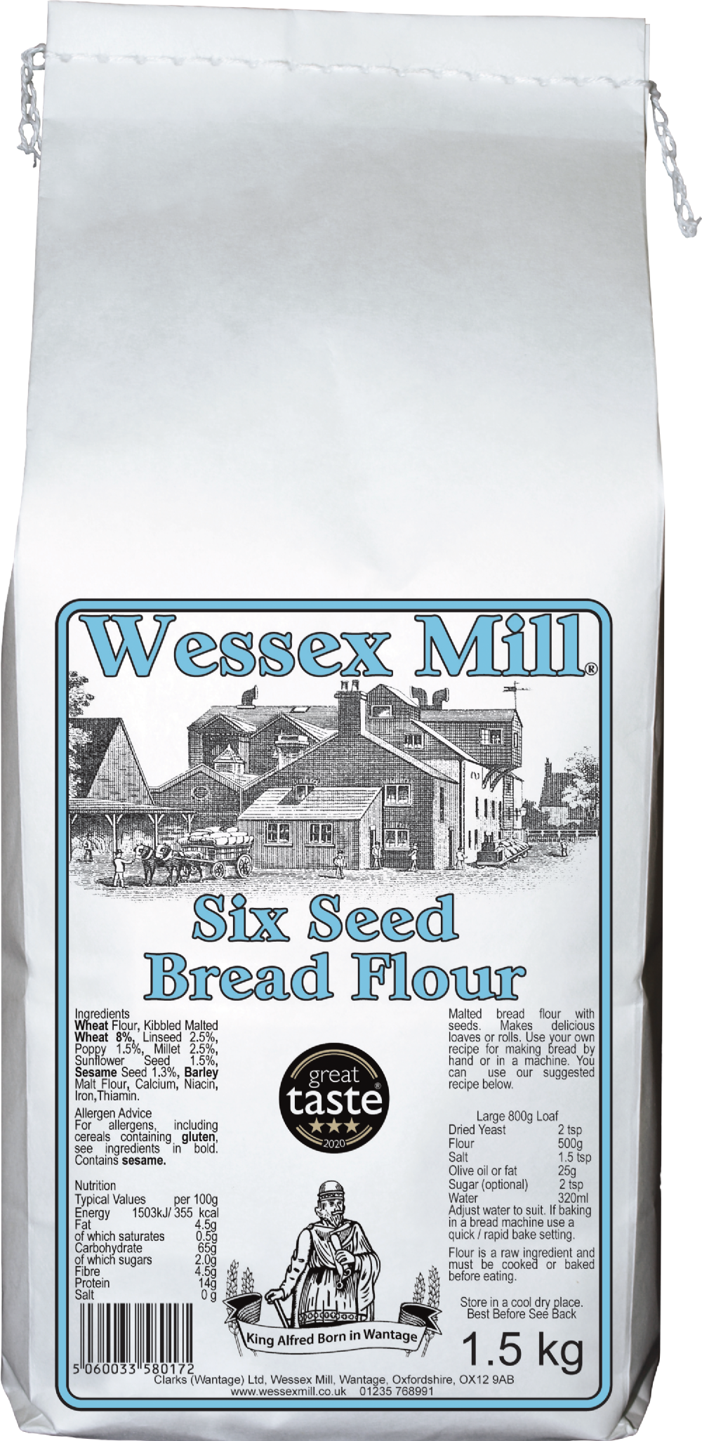 Wessex Mill Six Seed Bread Flour 1.5kg