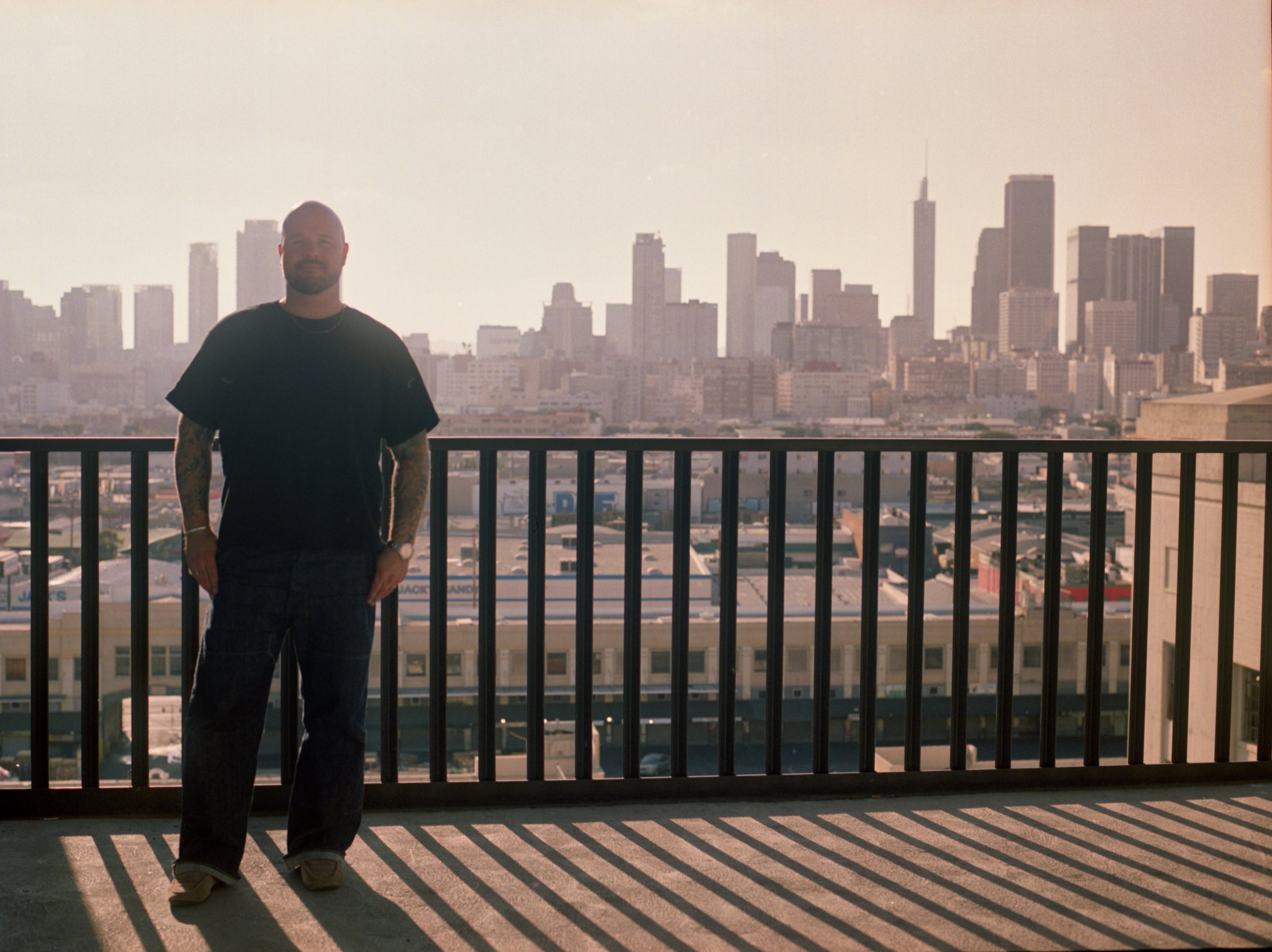 Portrait of Craig Gritzen, Los Angeles photographer and interior designer.