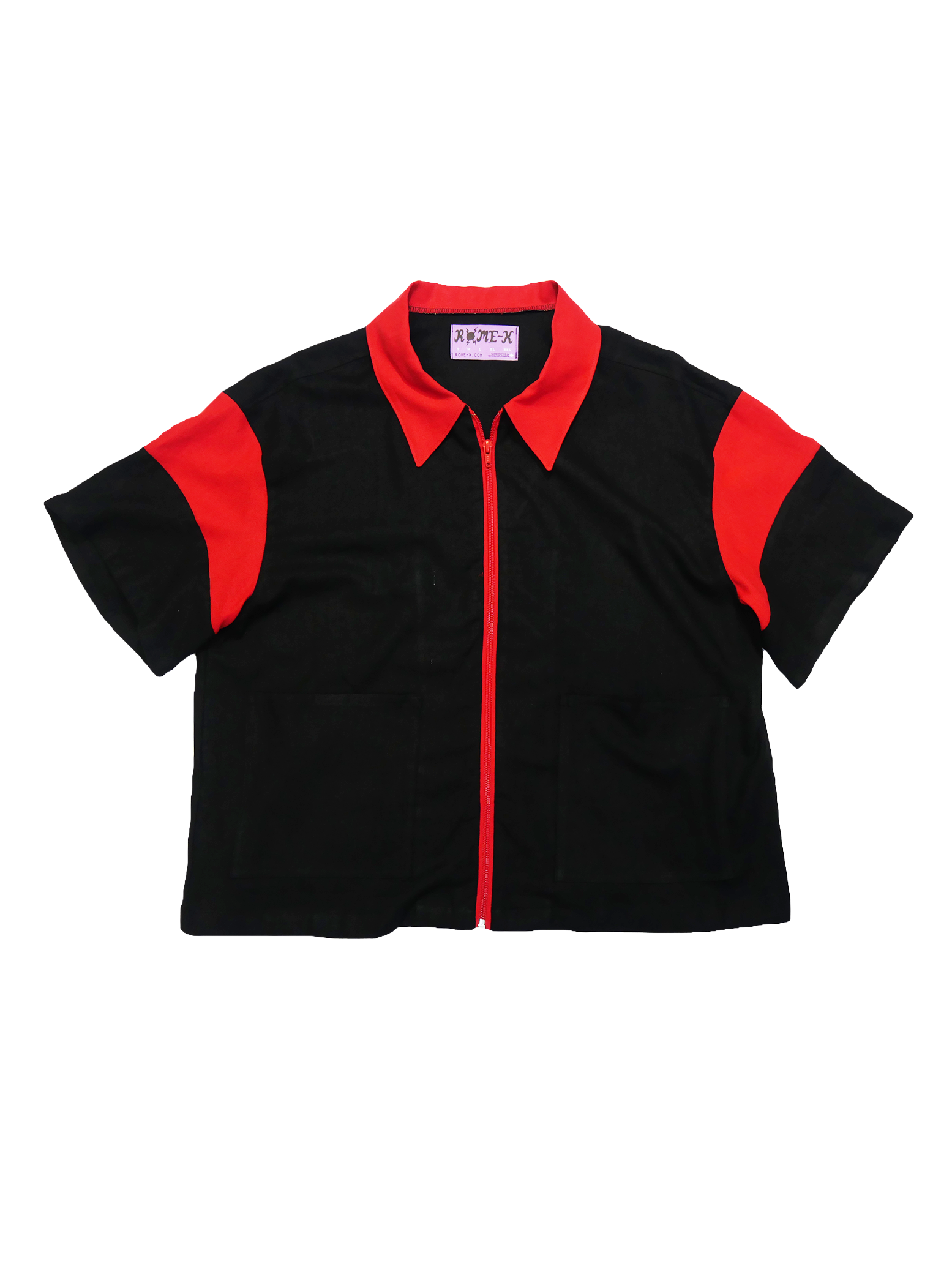 Zip Collar Shirt (Large)