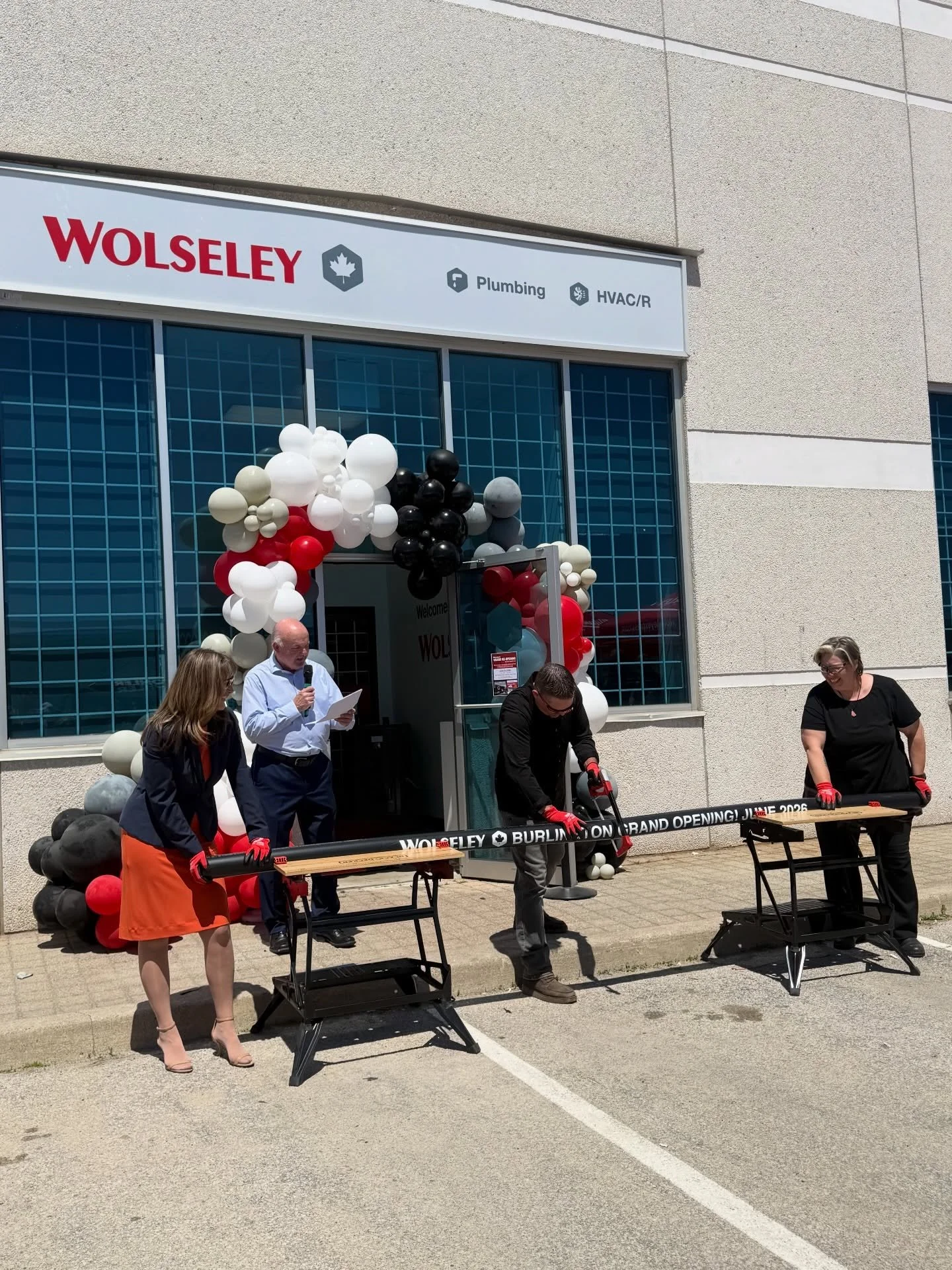 Yesterday I had the pleasure of attending the grand opening of @wolseleycanada's new Burlington location.

What struck me most wasn&rsquo;t just the impressive facility, but the people. So many of the employees live right here in Burlington, contribu