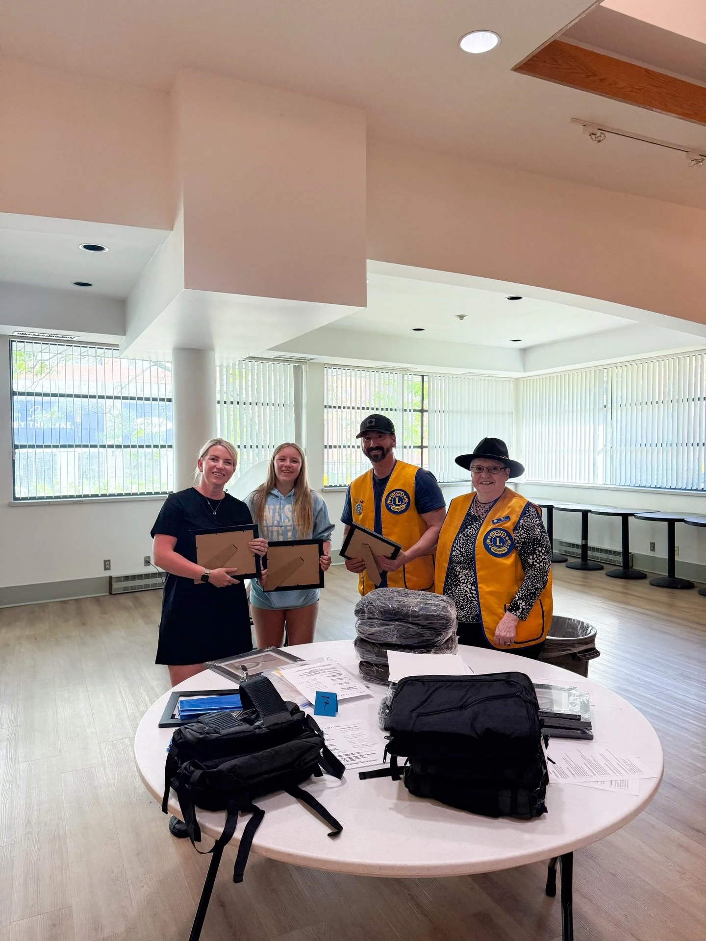 One of my favourite @burlingtonlionsclub traditions is preparing our annual student scholarships.

This year, we&rsquo;re preparing 93 scholarships for students across 31 schools throughout Burlington. Behind every envelope is a student who has worke