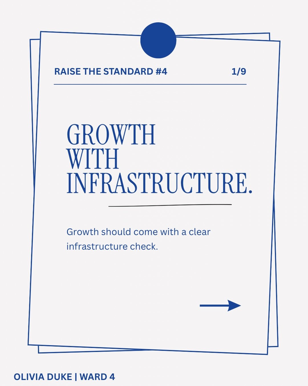 Growth should not be considered in isolation.

As Burlington grows, residents should be able to see how infrastructure and services are being considered alongside major planning decisions.

That is the focus of Raise the Standard 4: Growth &amp; Infr