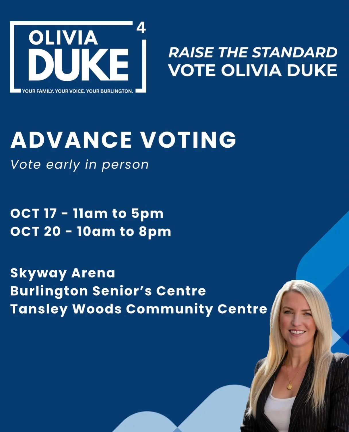 🗳️ ADVANCE VOTING IS OPEN TODAY!

Ward 4, it&rsquo;s time to make your voice heard!

You can vote in person TODAY, October 17, from 11 AM to 5 PM, or Tuesday, October 20, from 10 AM to 8 PM.

Over the past several months, I&rsquo;ve shared my vision