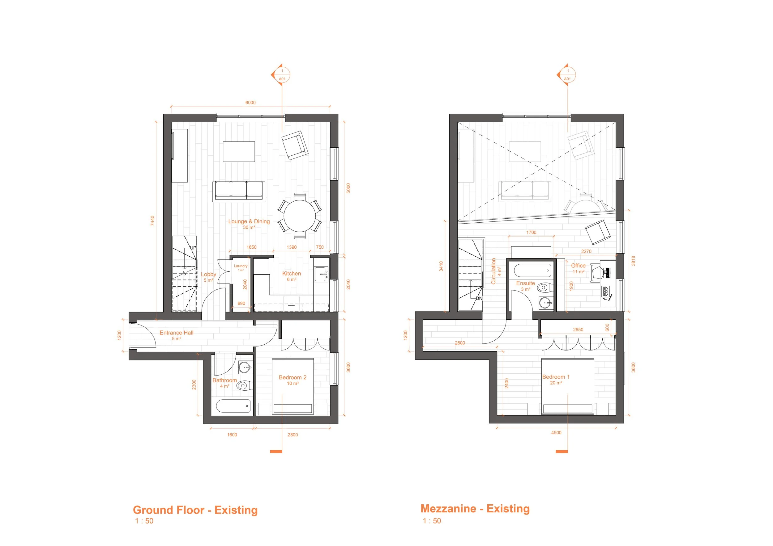 Existing Floor Plans