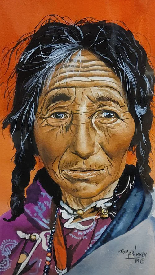 Native Woman Portrait