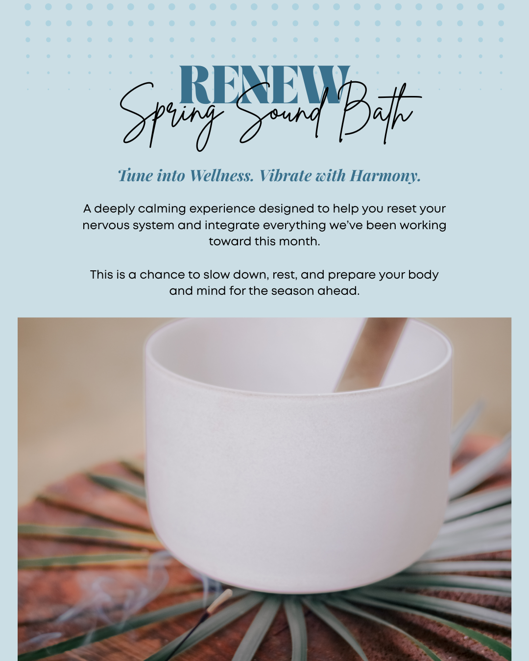 RENEW: A Spring Sound Bath