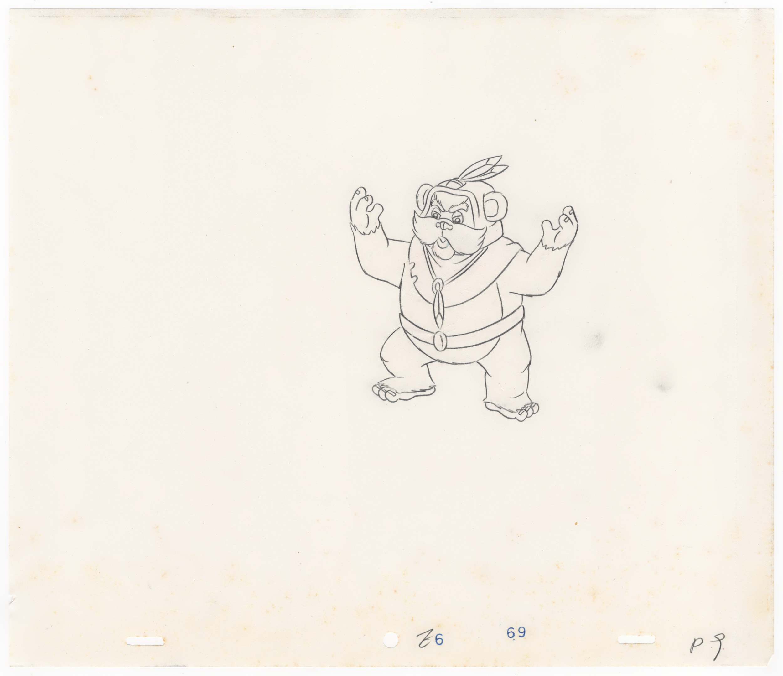 Paploo Production Drawing