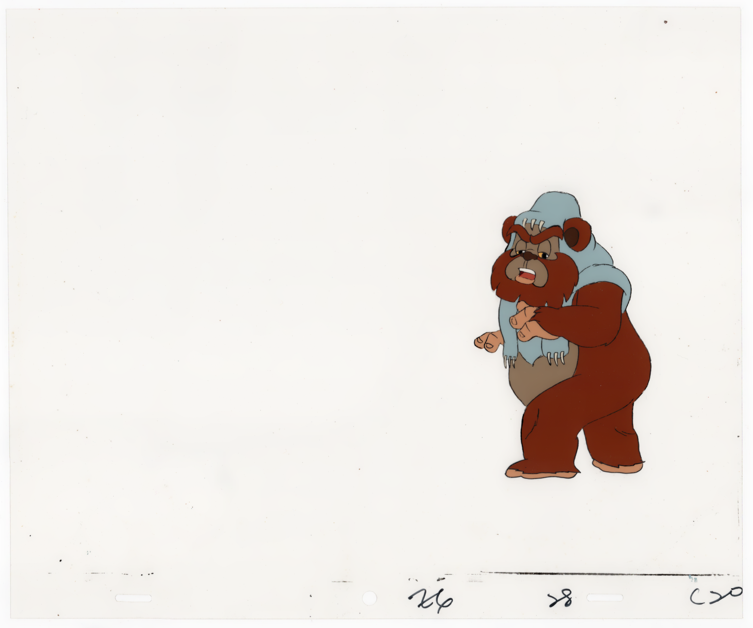 Weechee Warrick Production Cel