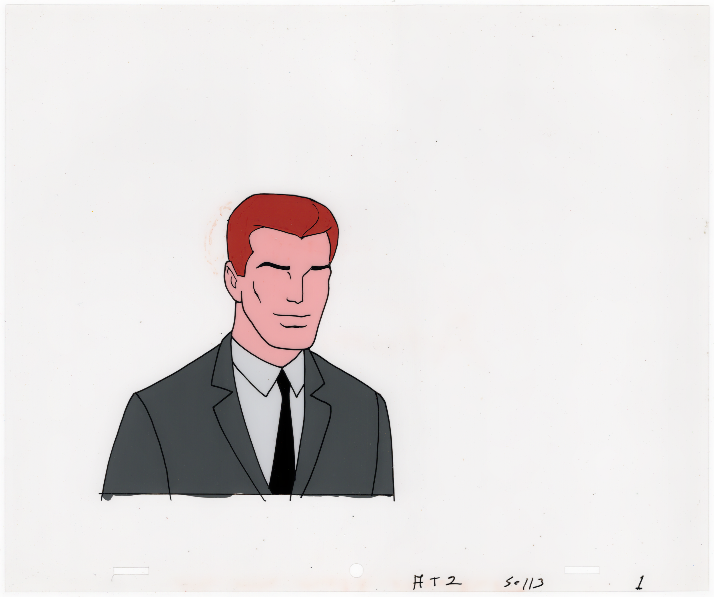 Ray Palmer Head Production Cel (1)