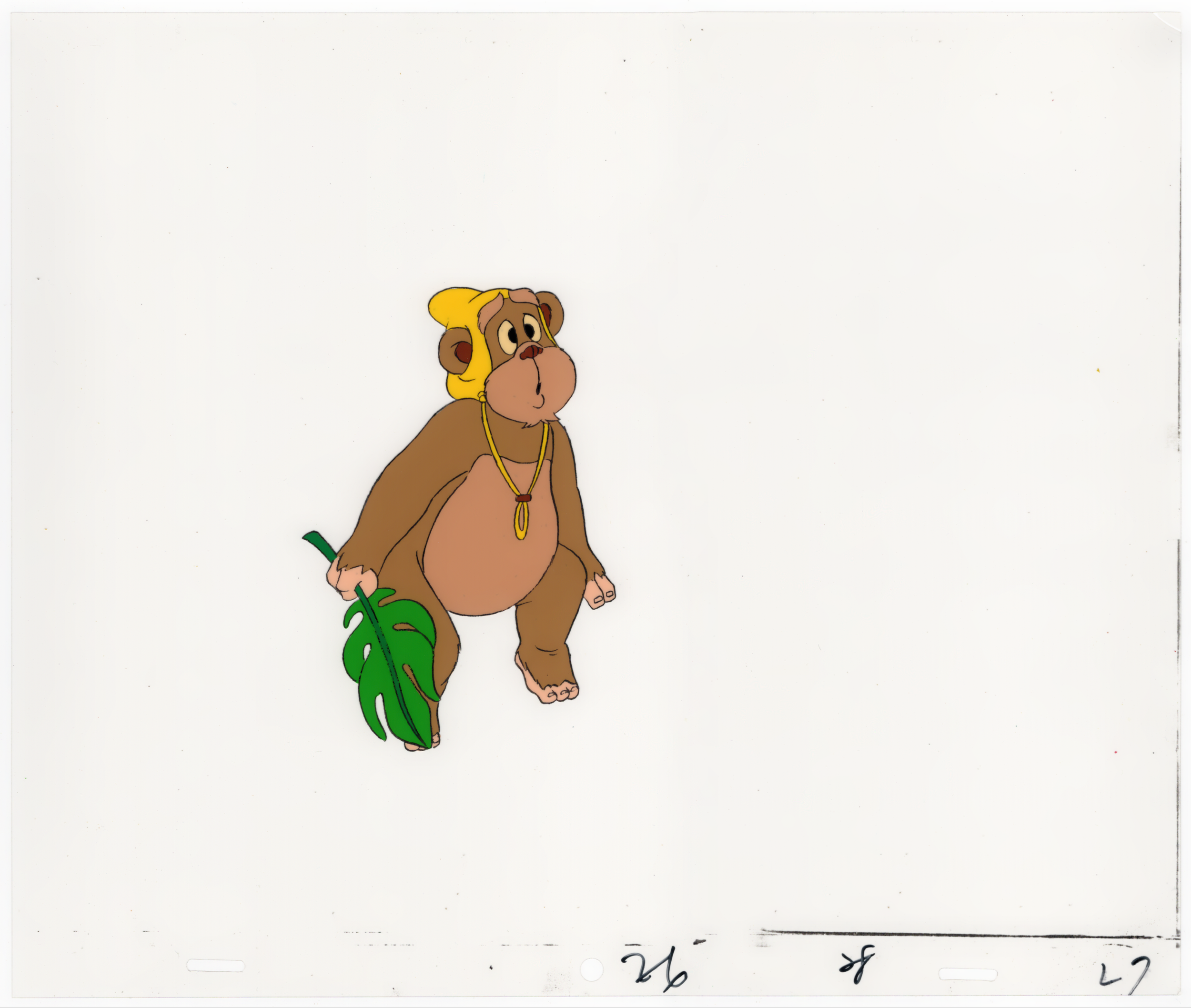 Widdle "Willy" Warrick Production Cel