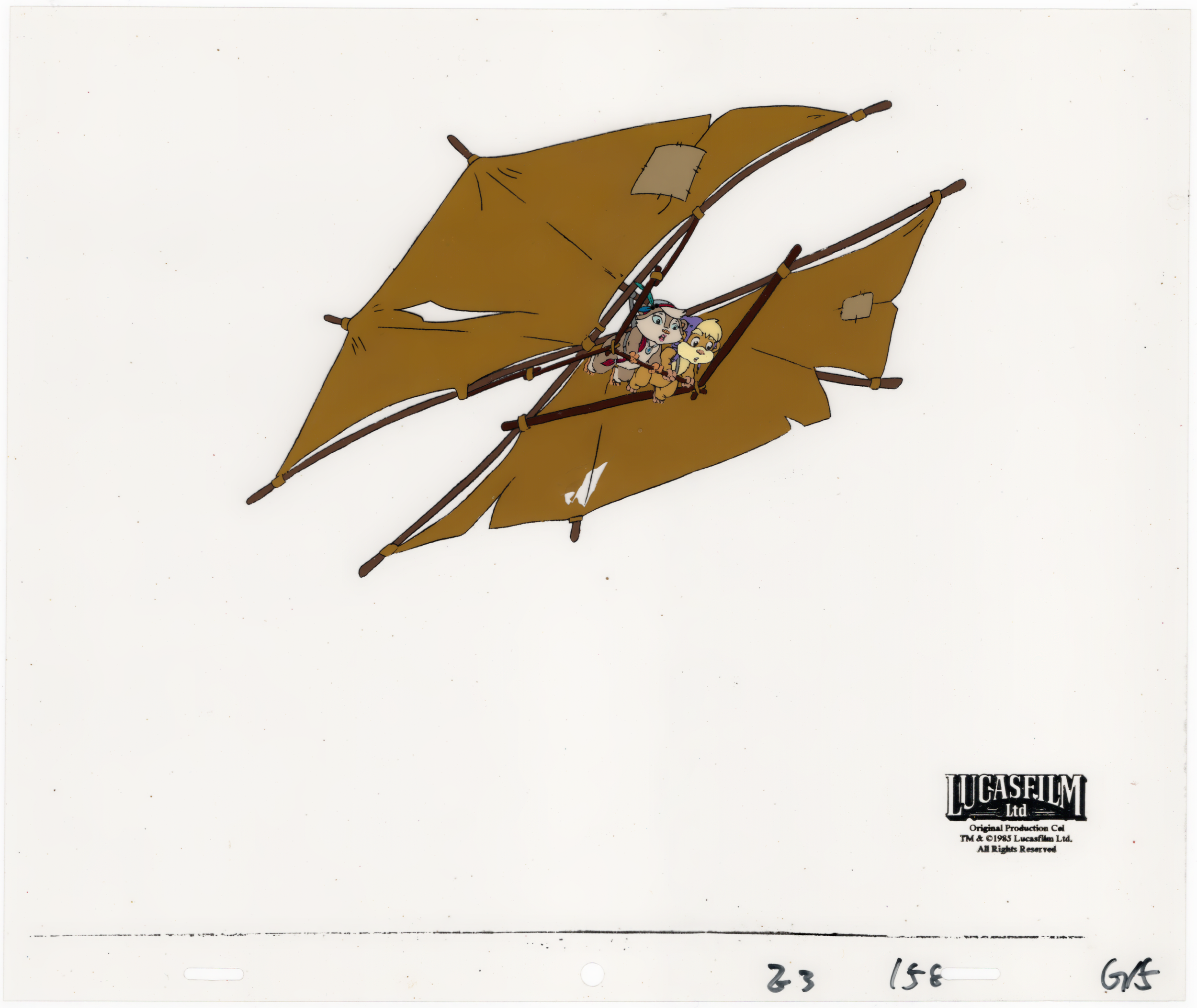 Latara and Teebo Production Cel (G15)