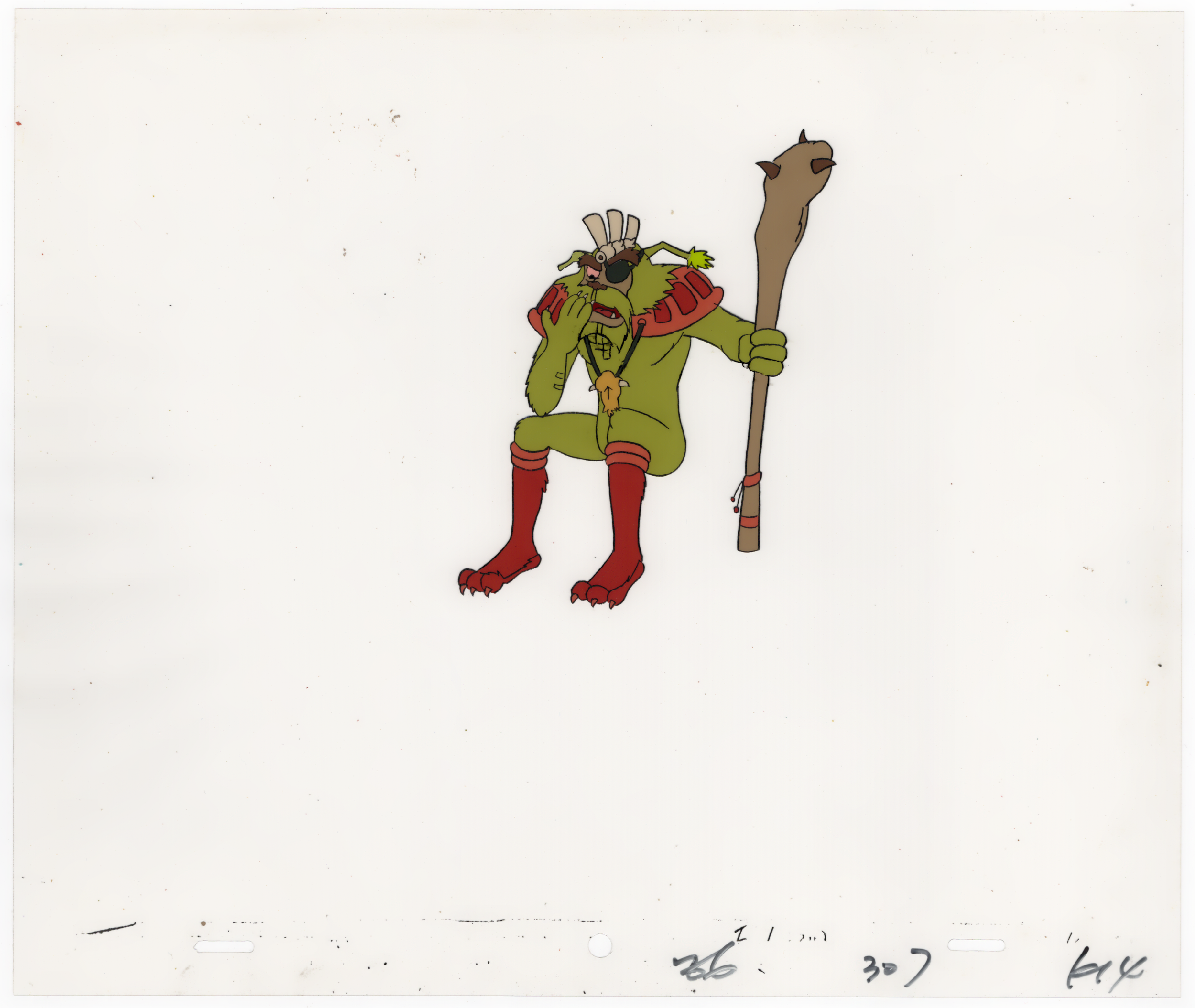 King Gorneesh Production Cel