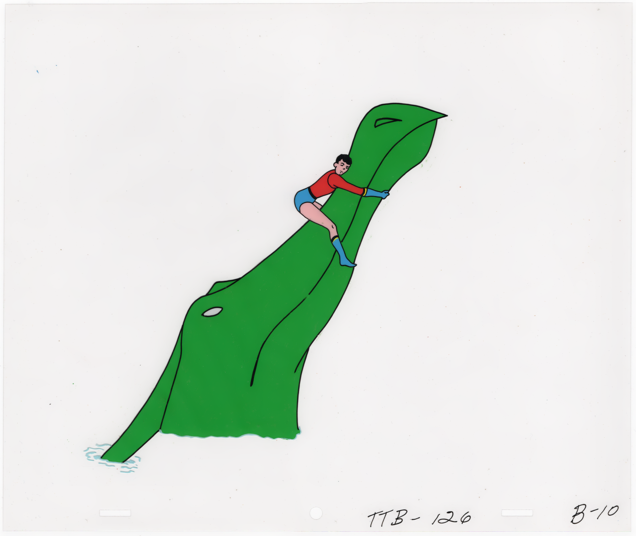 Aqualad Production Cel (B-10)